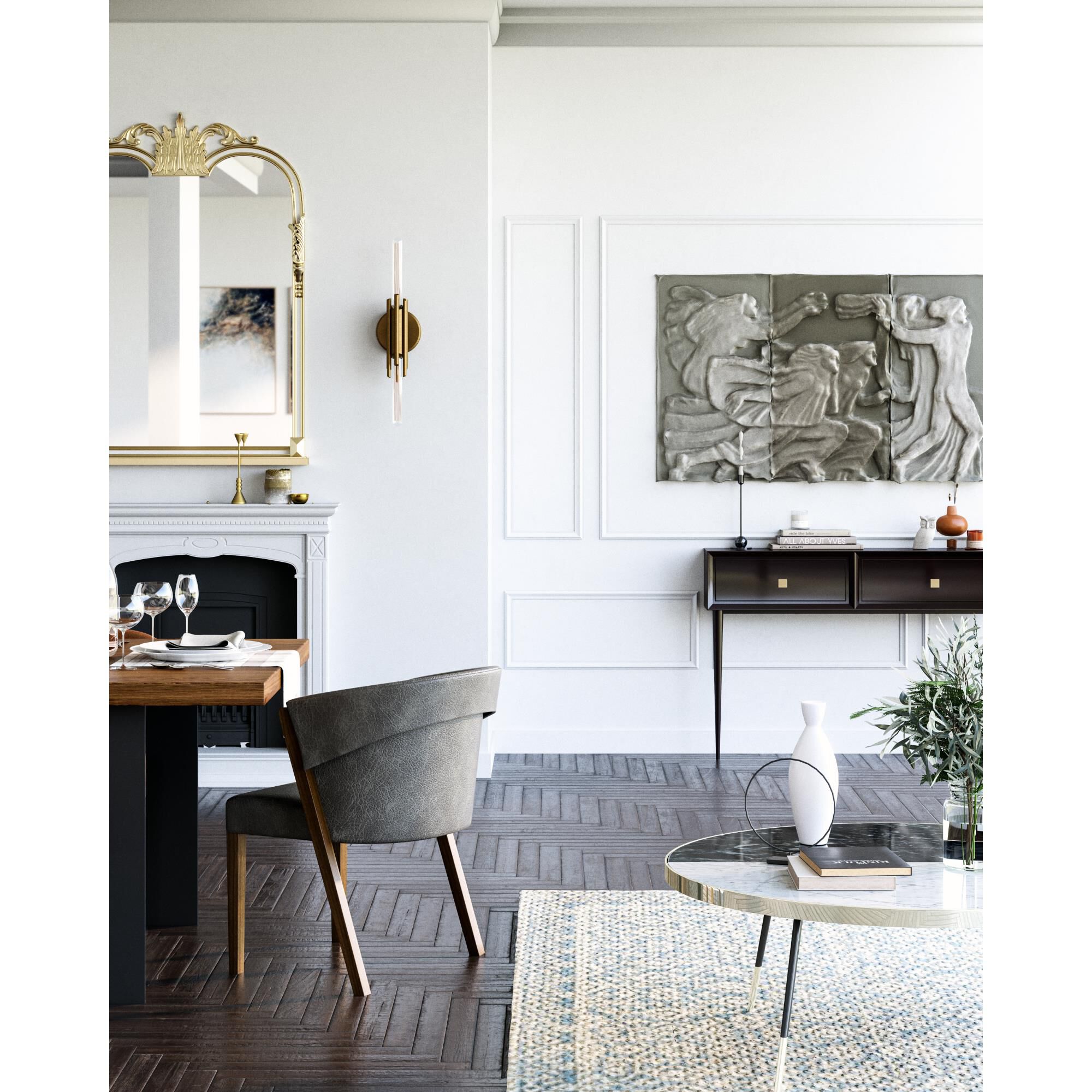 Shown in Vintage Brass finish