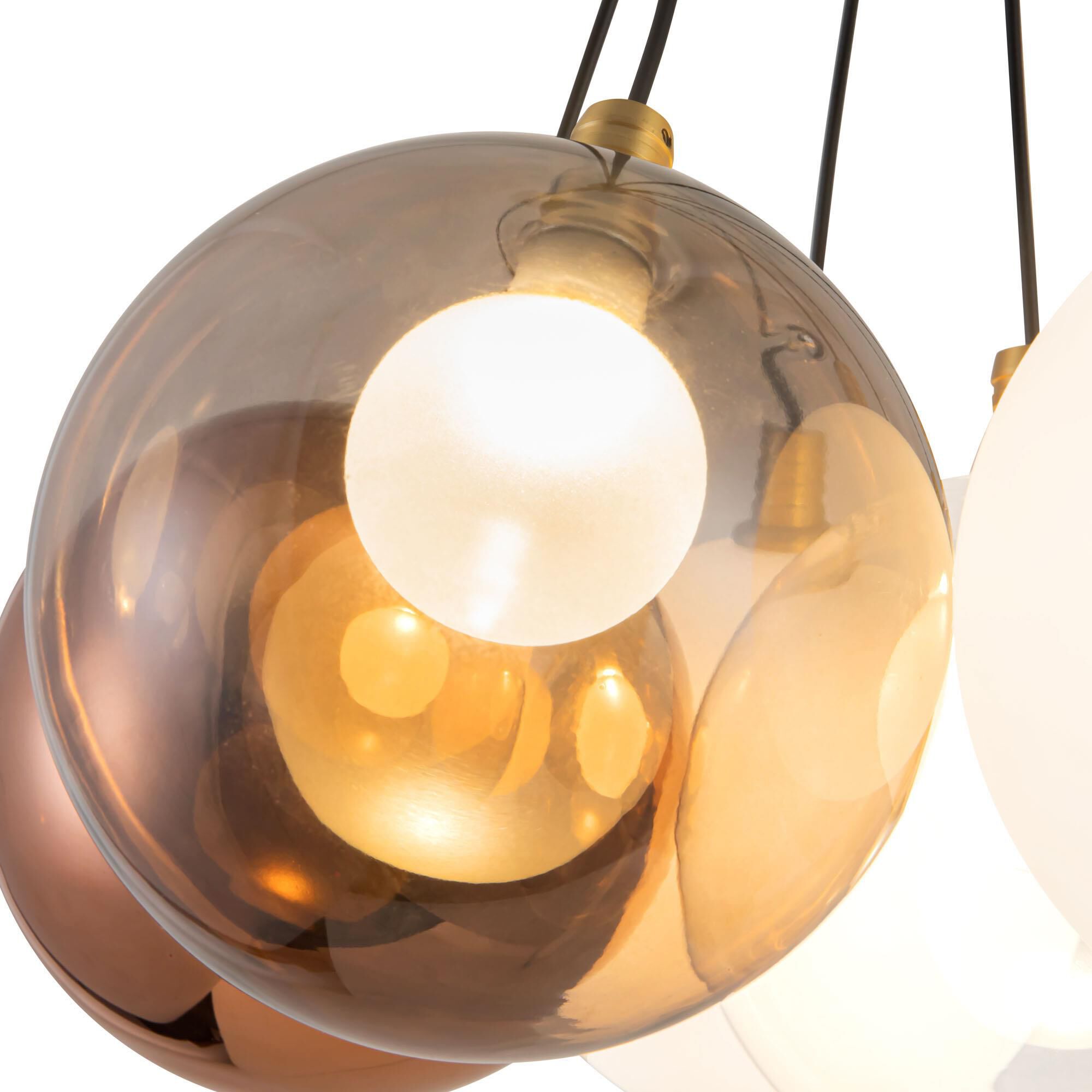 Bolla 17 Inch Mini Chandelier by Kuzco Lighting