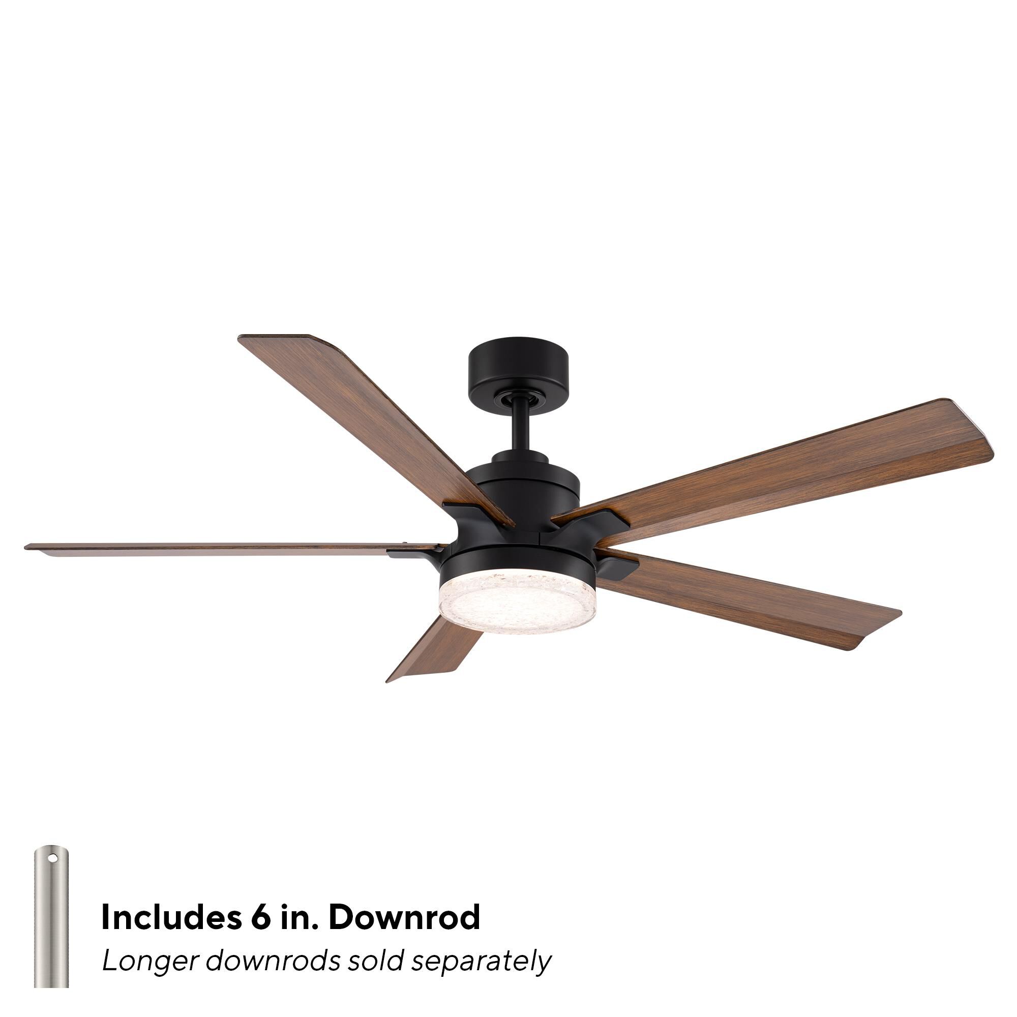 Radiant 56 Inch Ceiling Fan with Light Kit by Modern Forms