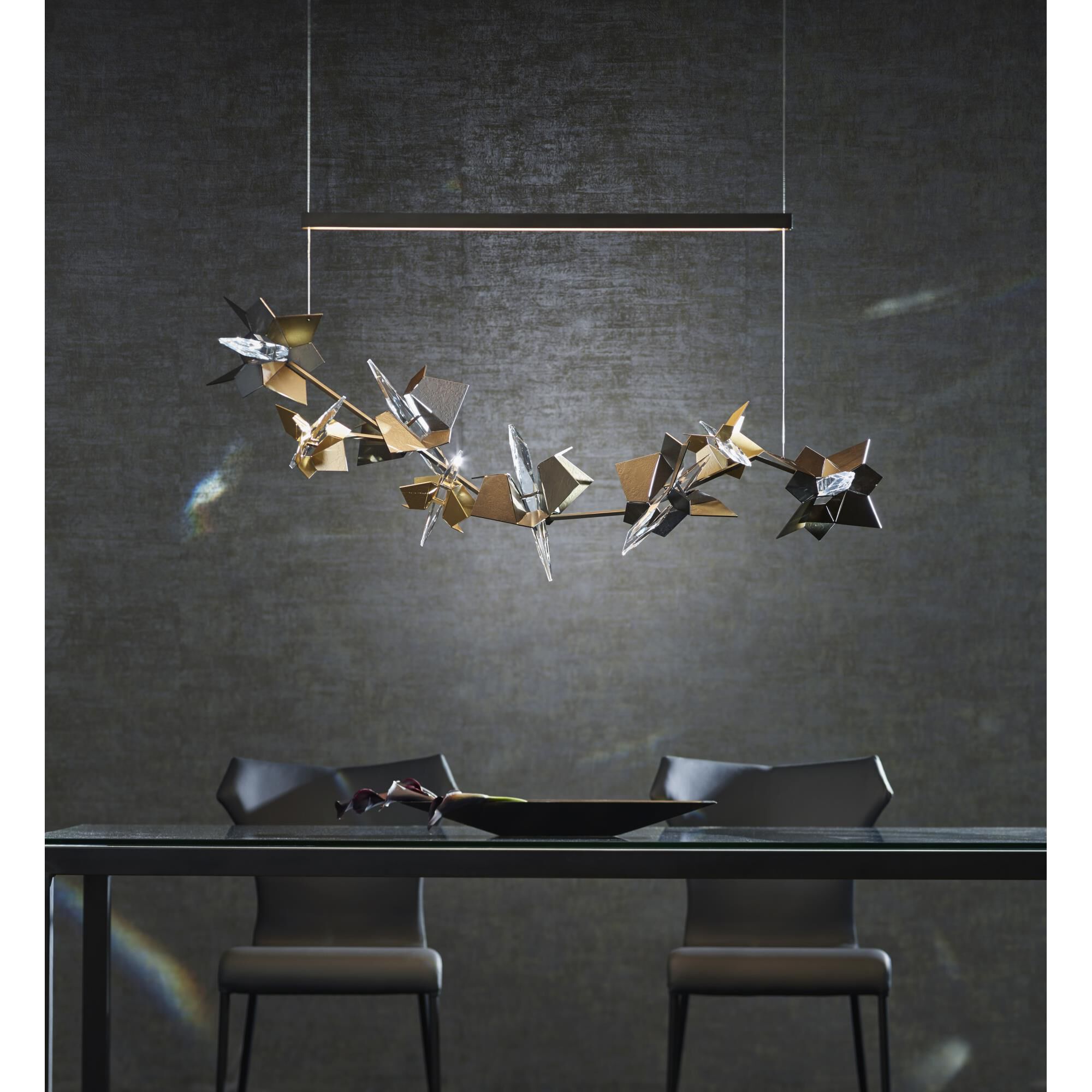 Hubbardton Forge Belladonna 50 Inch LED Linear Suspension Light