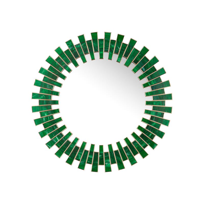 Glasdele Medium Decorative Mirror by Currey & Company