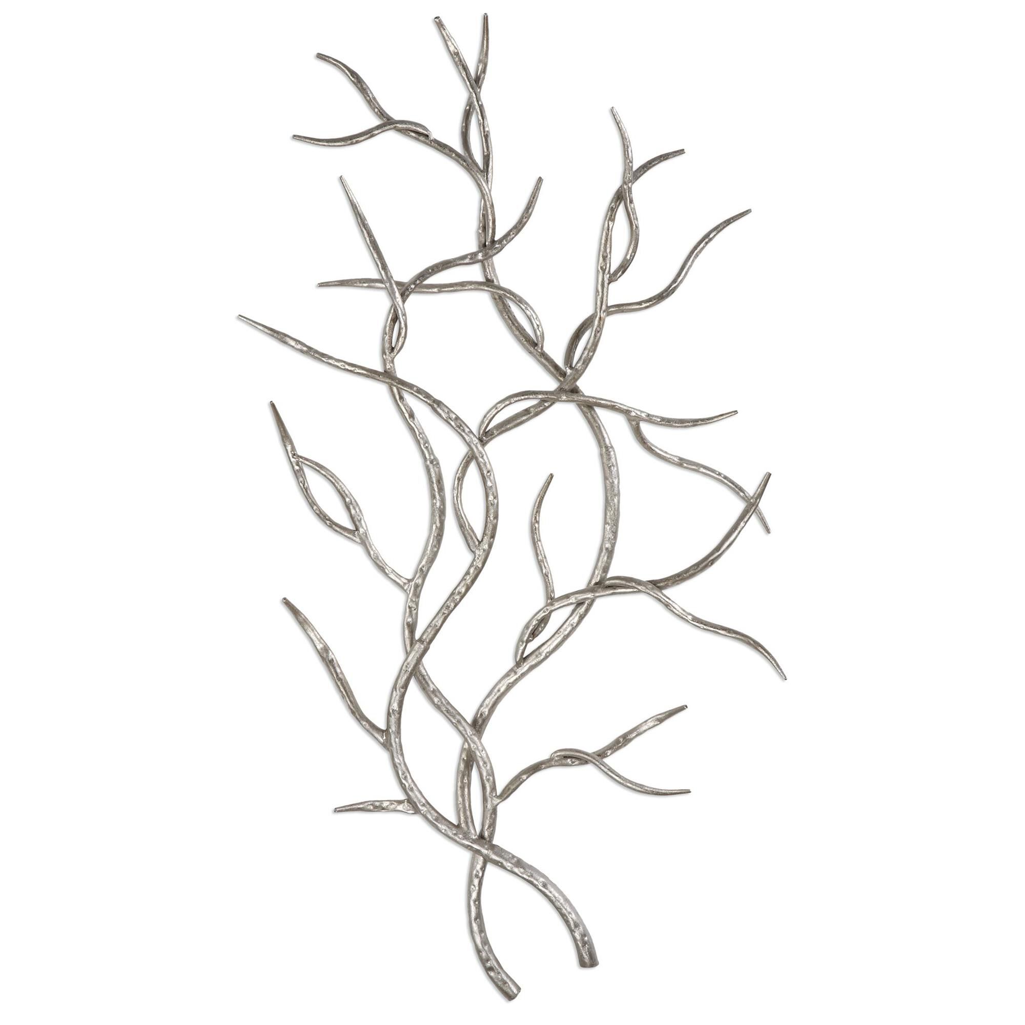 Shown in Hammered Iron-Bright Silver Leaf finish