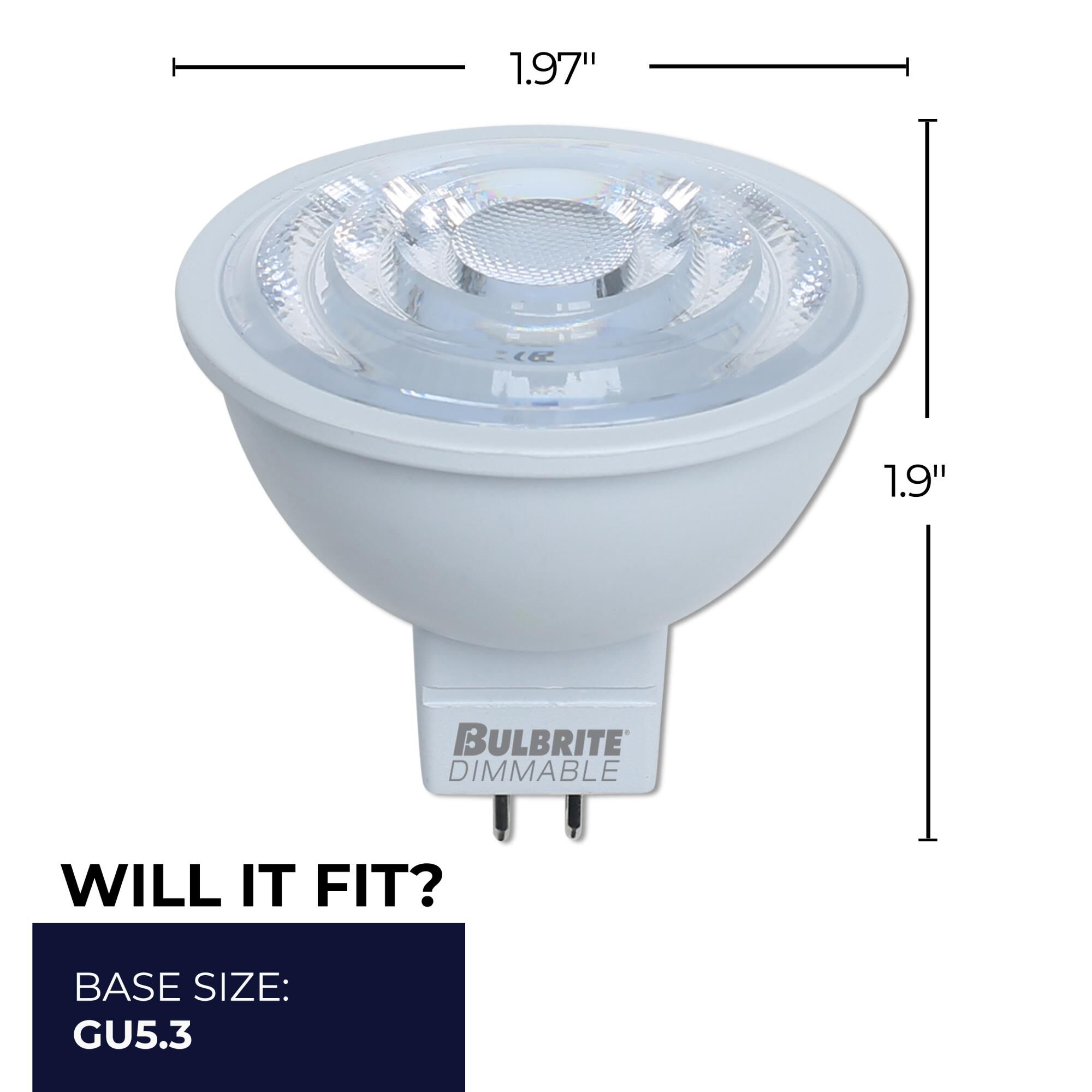 6.5 Watt 3000K MR16 LED Light Bulb by Bulbrite