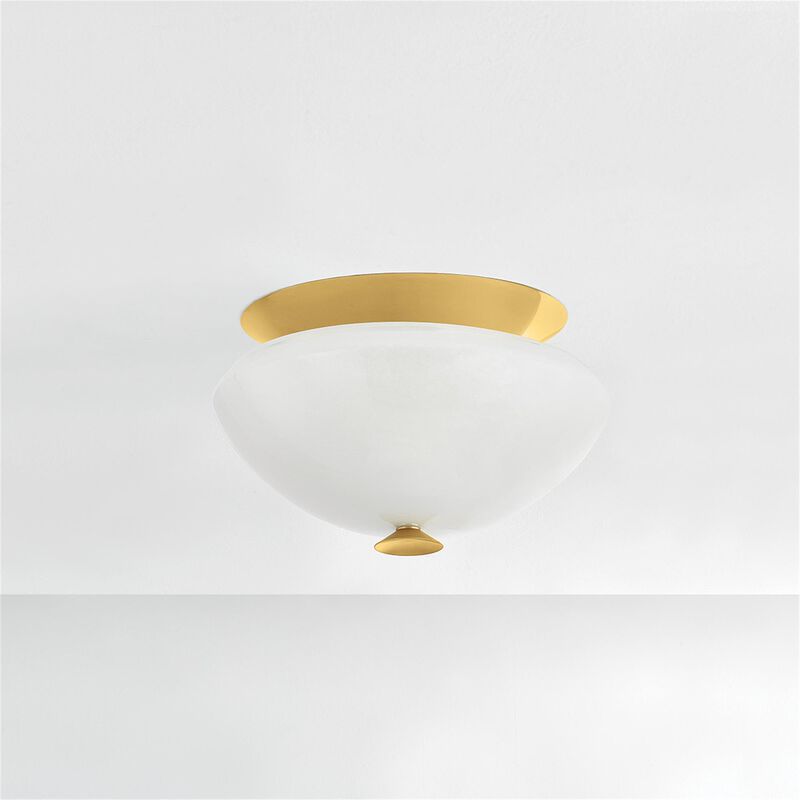 Pawtucket 15 Inch 2 Light Flush Mount by Hudson Valley Lighting