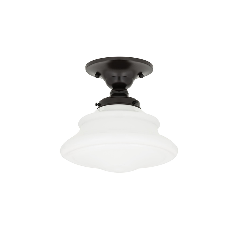 Petersburg 10 Inch Semi Flush Mount by Hudson Valley Lighting