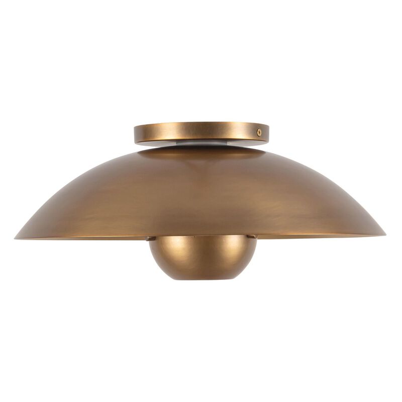 Ryan Pauly Umbra 14 Inch Semi Flush Mount by Kuzco Lighting