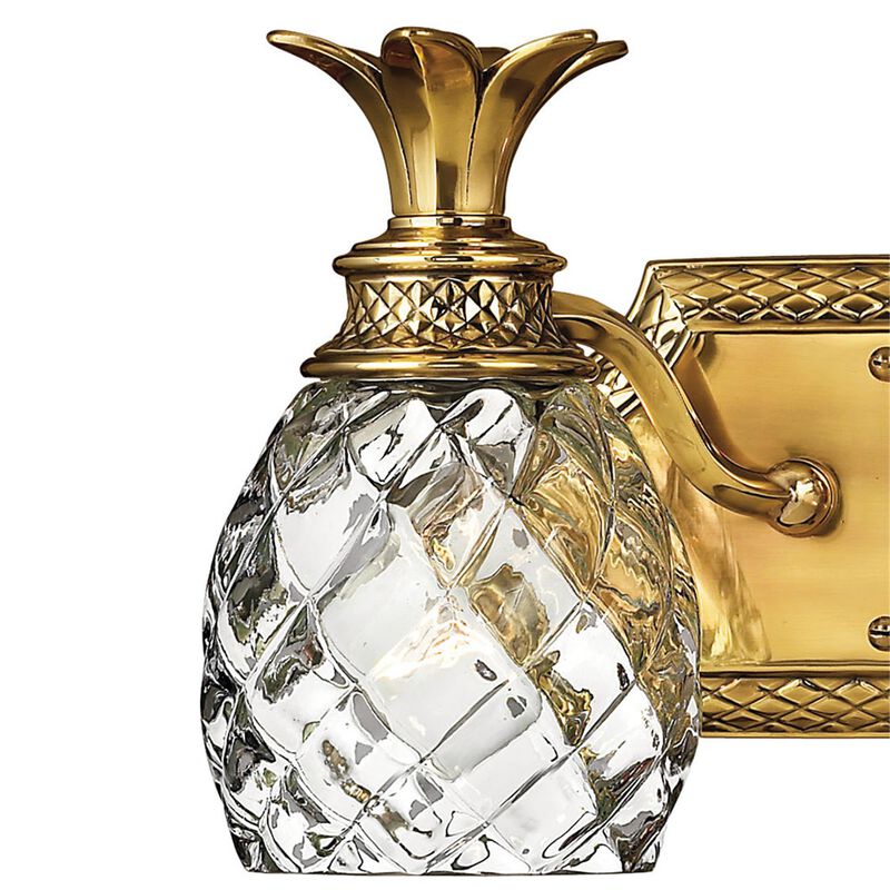 Plantation 13 Inch 2 Light Bath Vanity Light by Hinkley