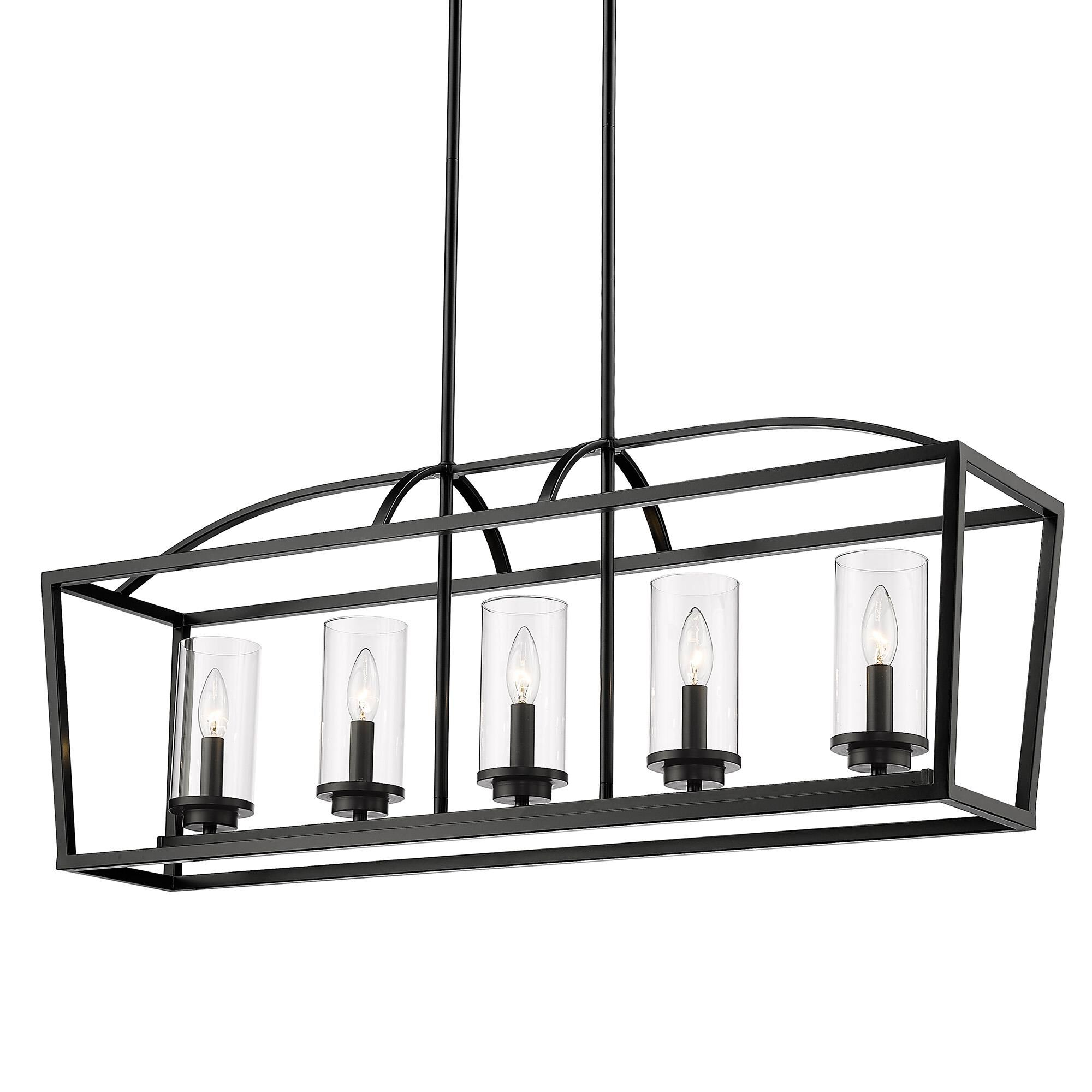 Mercer Linear Suspension Light by Golden Lighting
