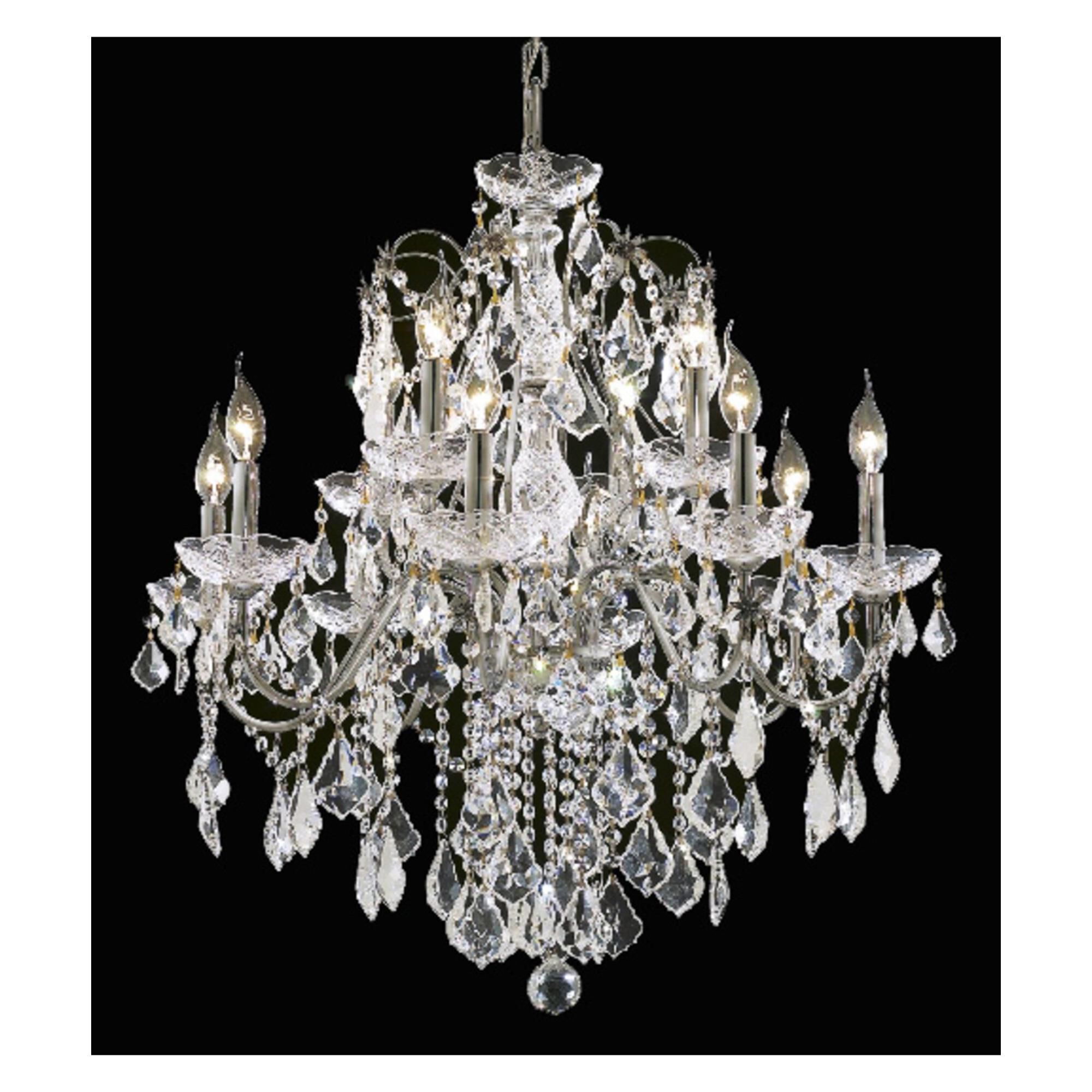 St. Francis 28 Inch 12 Light Chandelier by Elegant Lighting