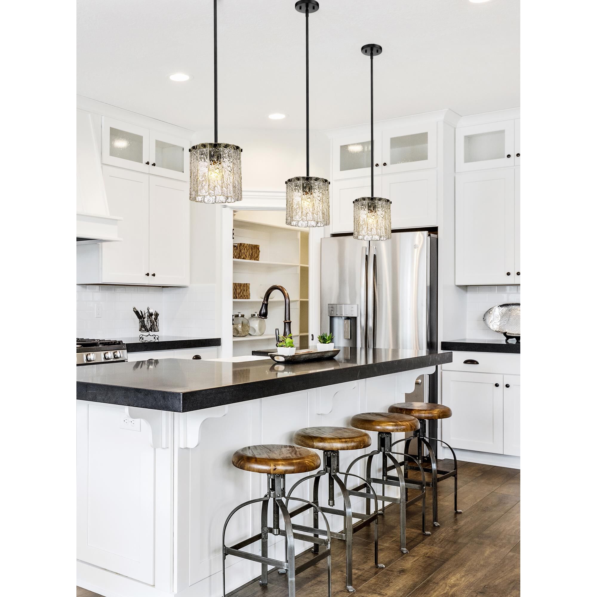 Z-Lite Glacier 8 Inch Mini Pendant