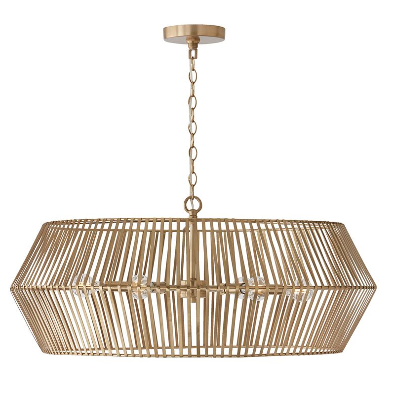 Kaiya 31 Inch 6 Light Chandelier by Capital Lighting Fixture Company