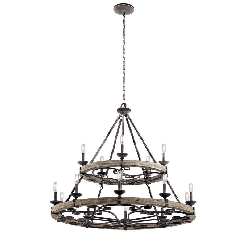 Taulbee 44 Inch 15 Light Chandelier by Kichler Lighting