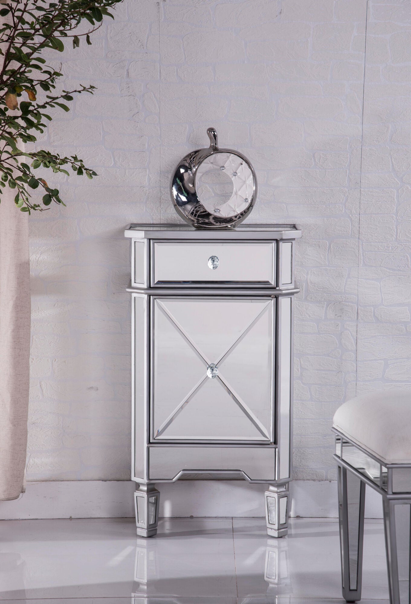 Shown in Hand Rubbed Antique Silver finish