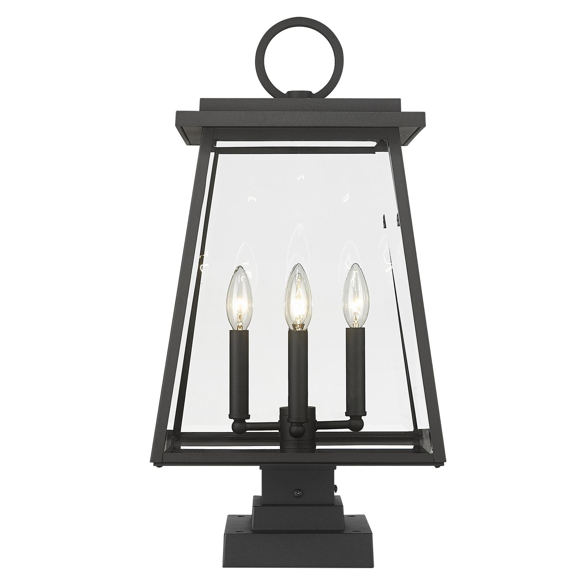 Broughton 24 Inch Tall 4 Light Outdoor Pier Lamp by Z-Lite