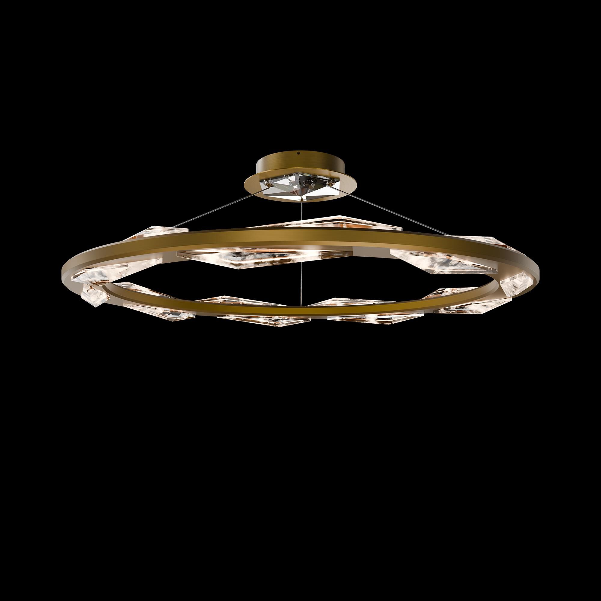 Shown in Aged Brass finish