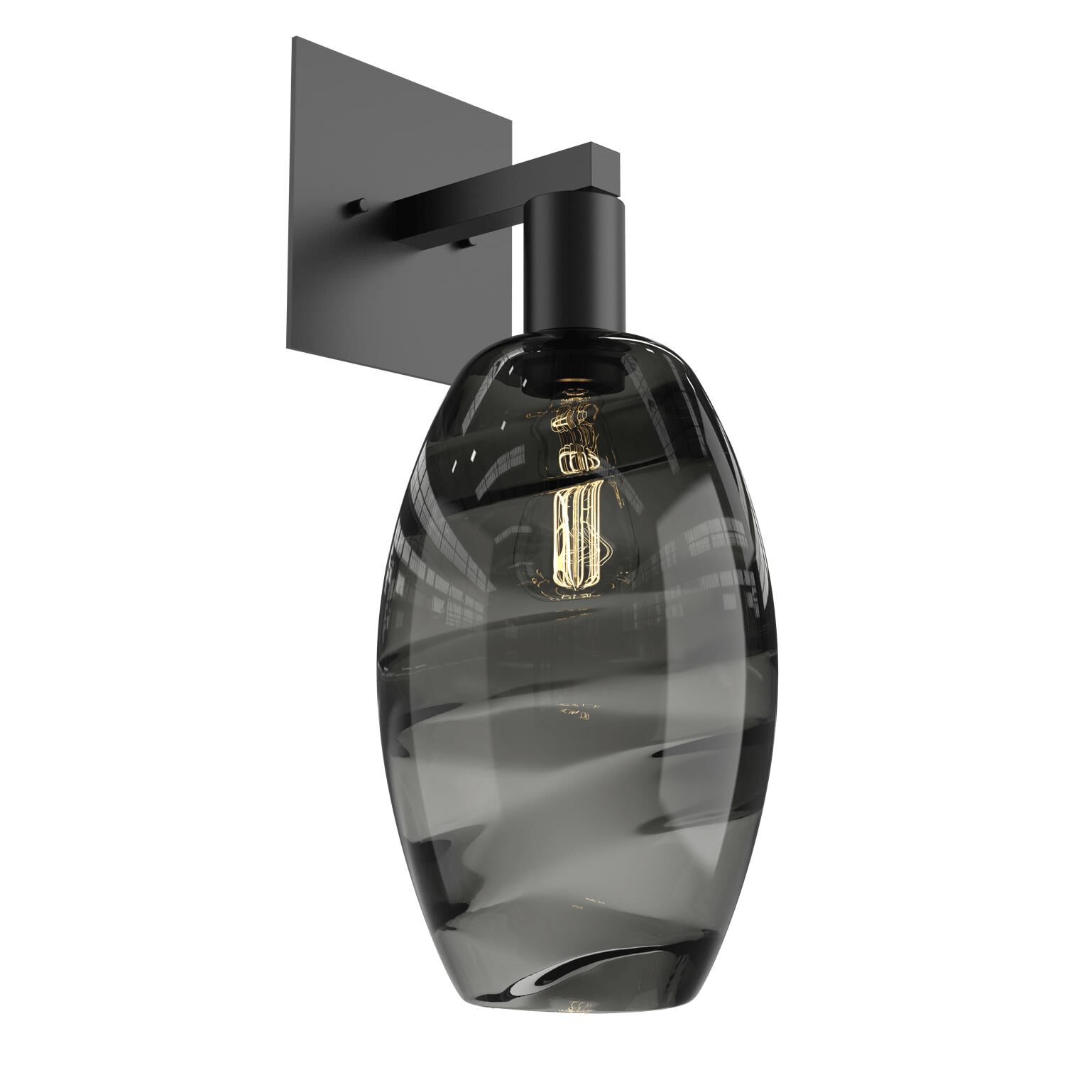 Shown in Matte Black finish and Optic Smoke glass