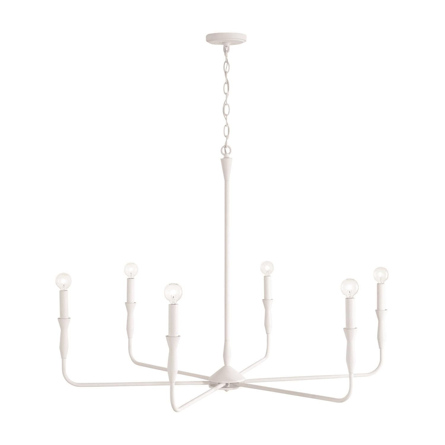 Paloma 41 Inch 6 Light Chandelier by Capital Lighting Fixture Company