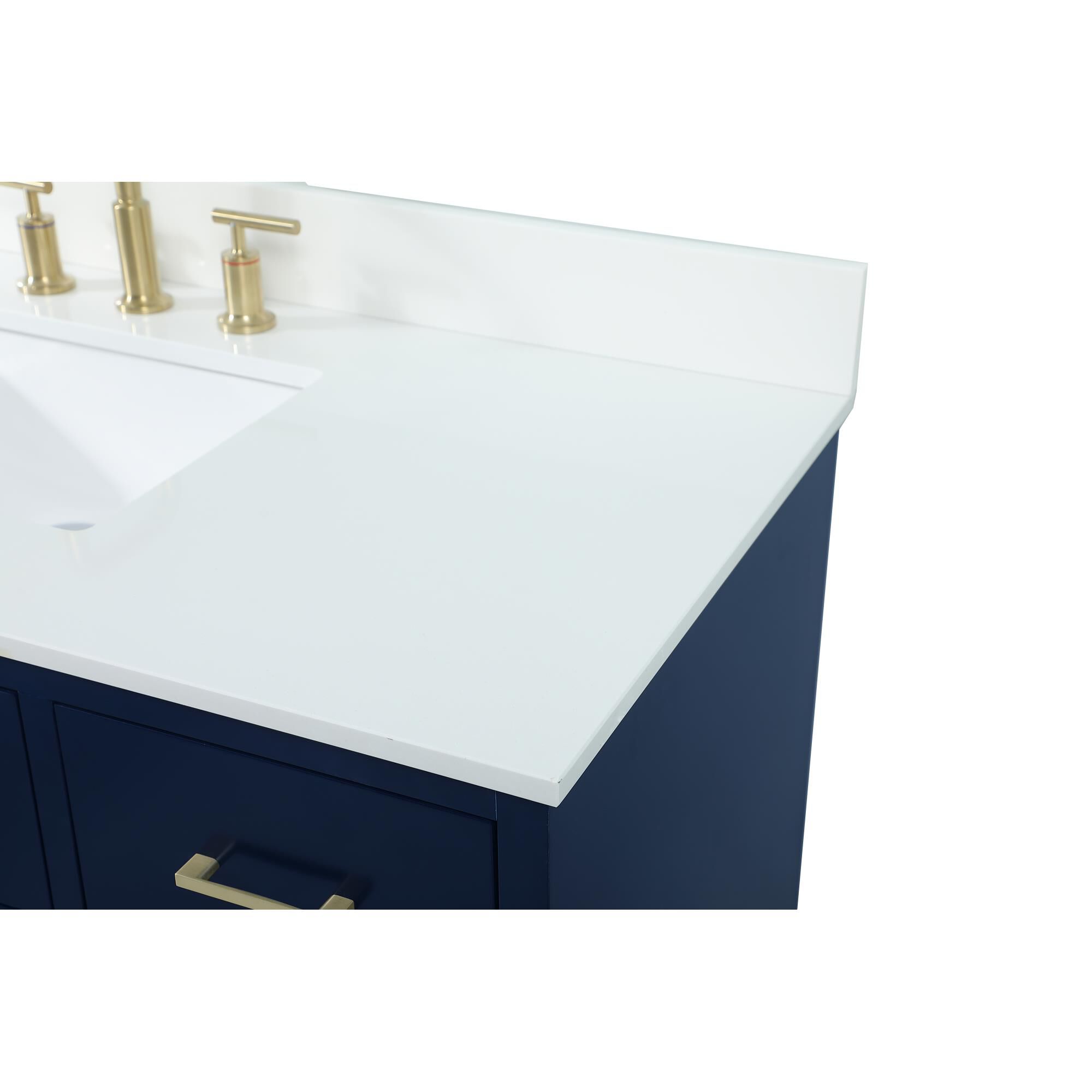 Shown in Blue finish