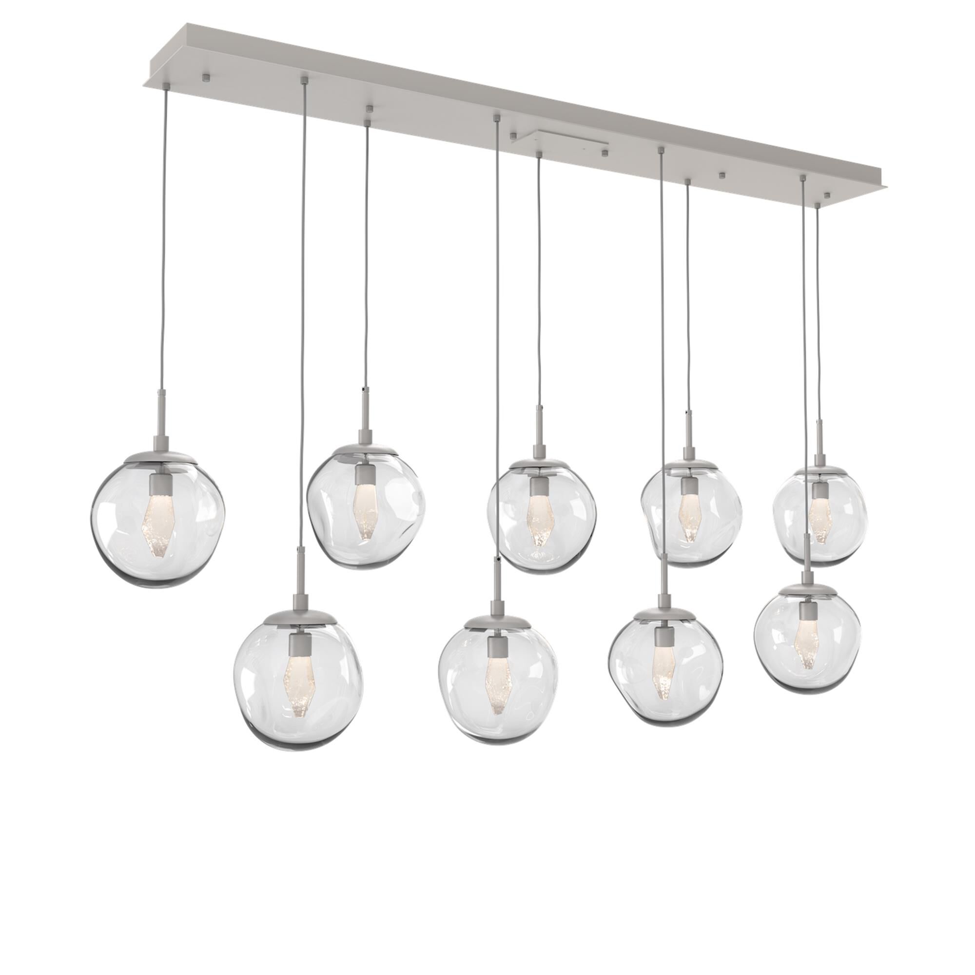 Aster 70 Inch 9 Light Multi Light Pendant by Hammerton Studio