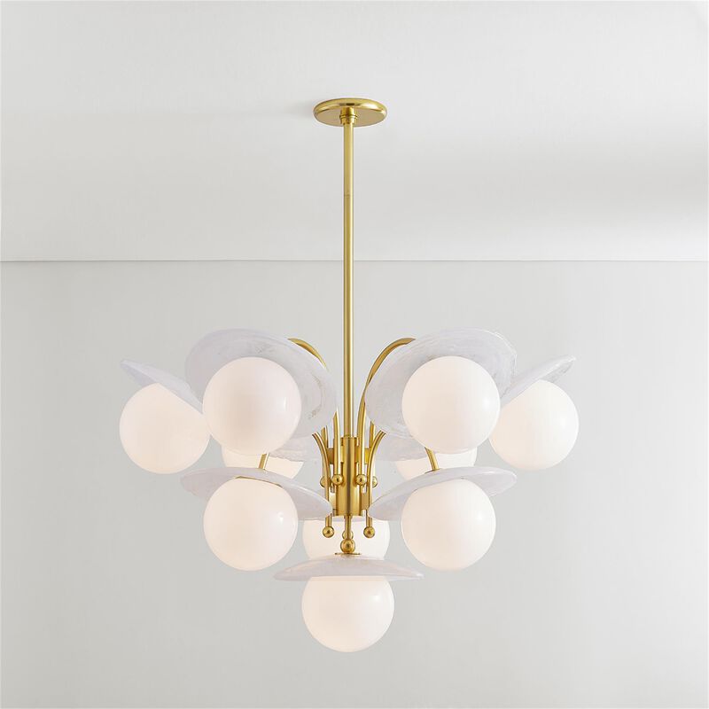 Stampford Medium Chandelier by Hudson Valley Lighting