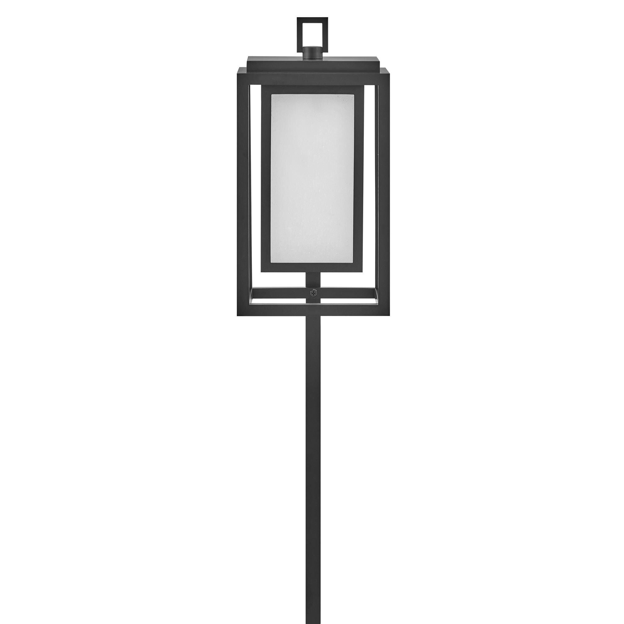 Shown in Black finish and Etched glass