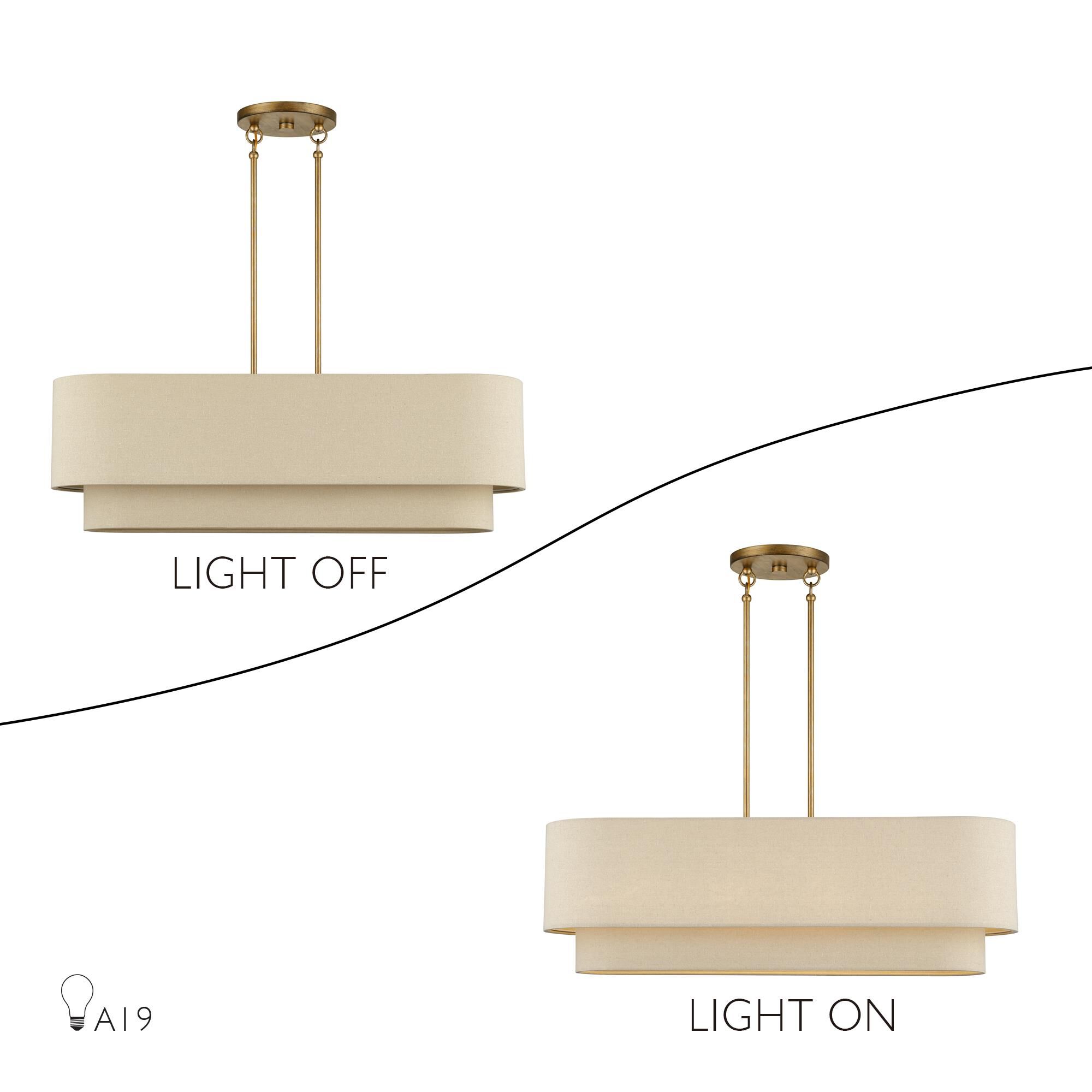 Bellingham 36 Inch Linear Suspension Light by Livex Lighting
