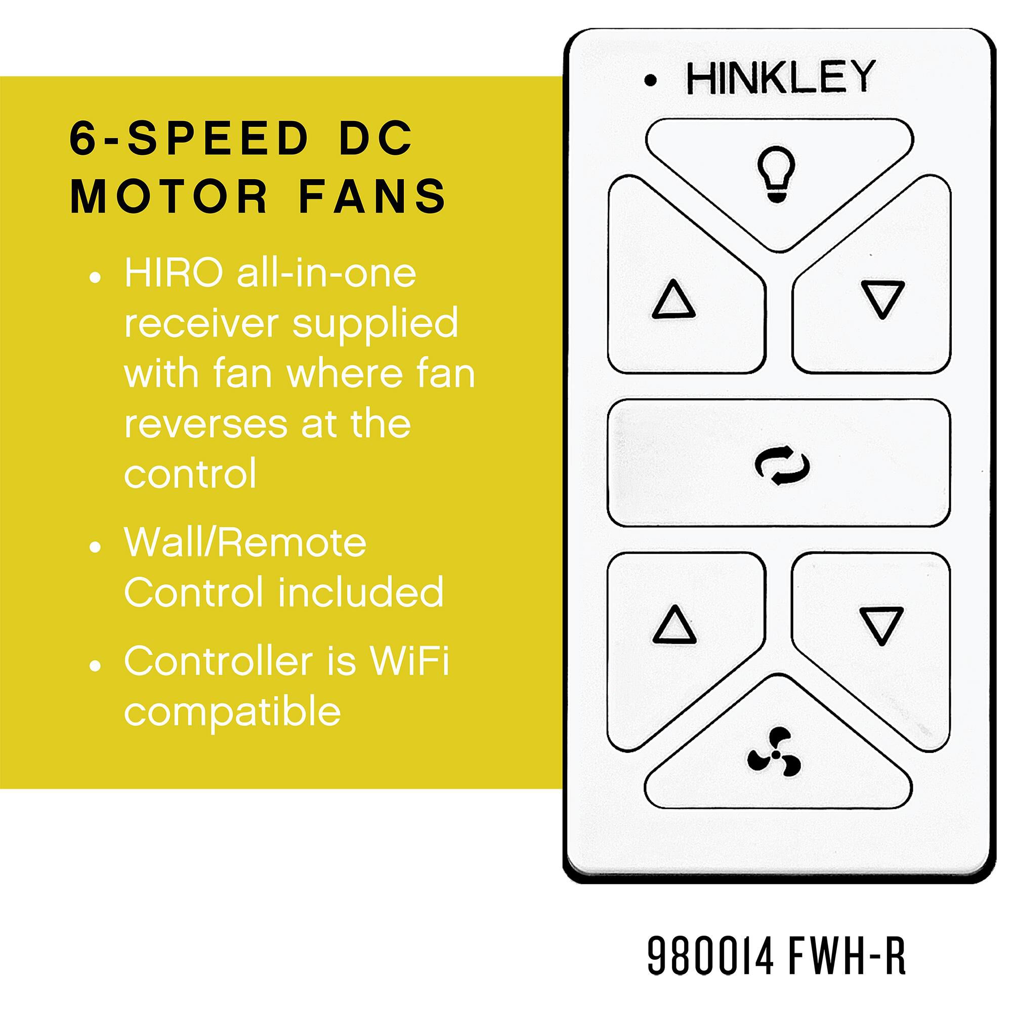 Swell Flush Mount Fan by Hinkley Fans