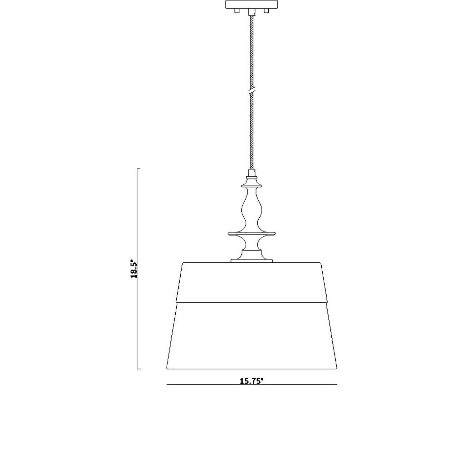Designers Fountain Ava 15 Inch Large Pendant