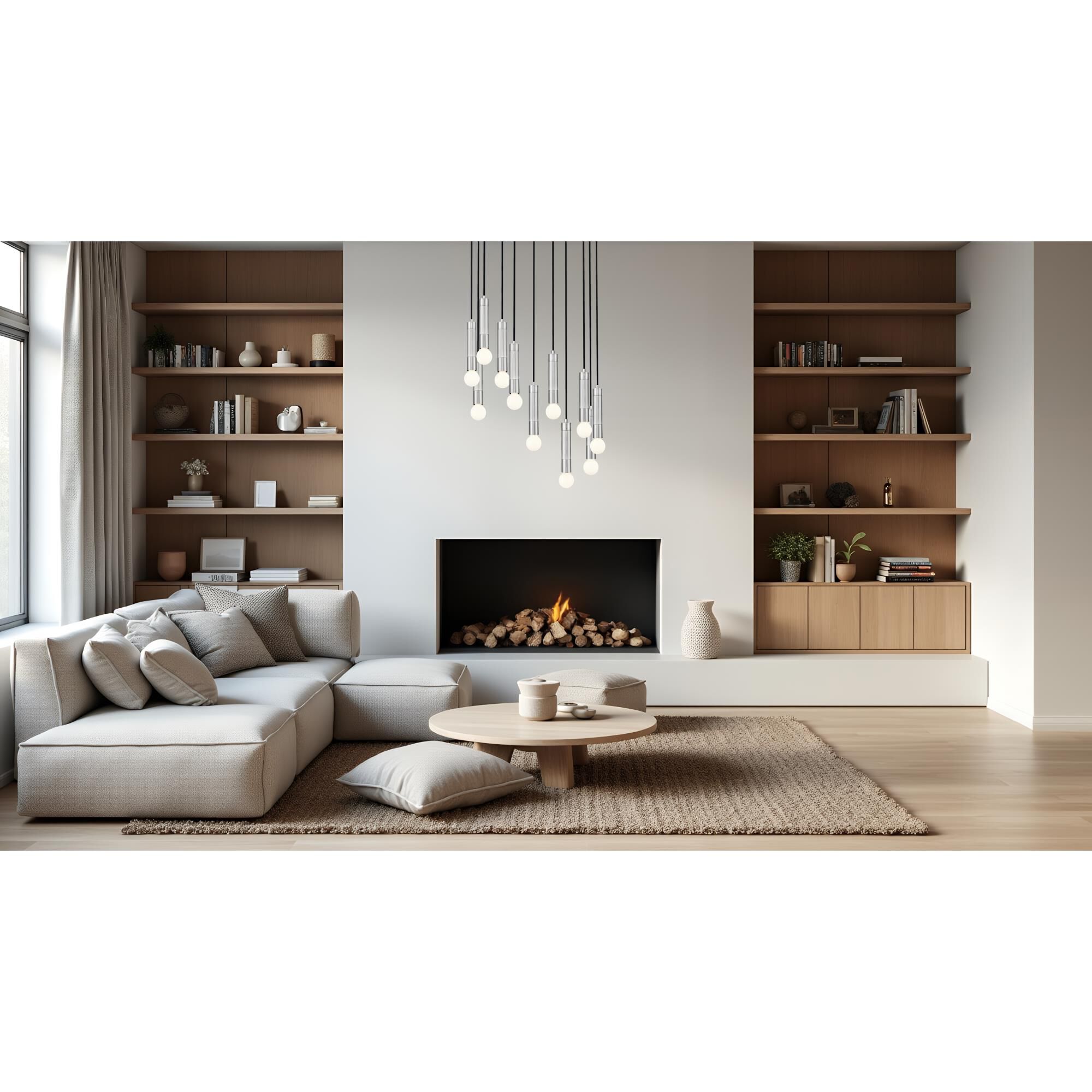 Shown in Brushed Nickel finish