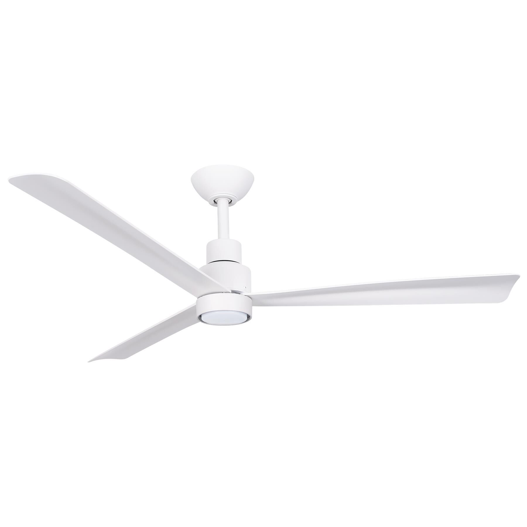 Simple 52 Inch Ceiling Fan with Light Kit by Minka Aire
