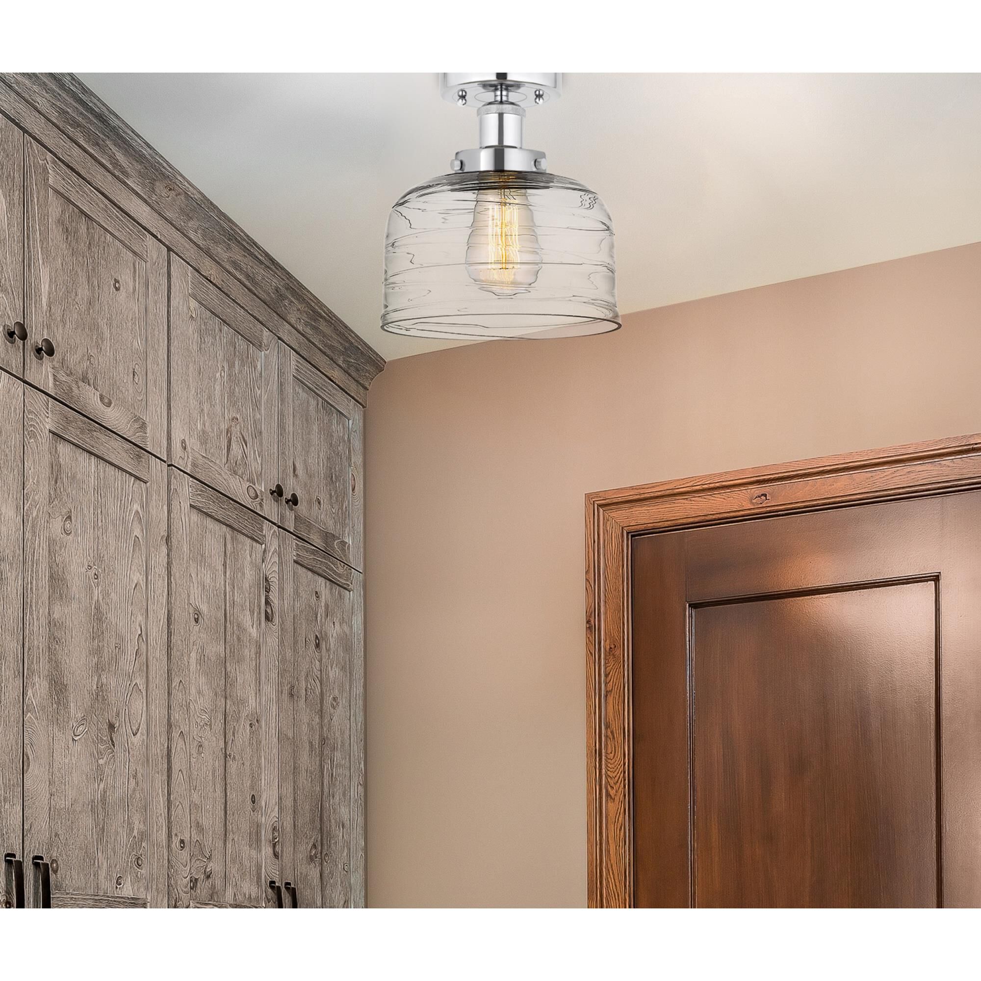 Shown in Polished Chrome  finish and Plated Smoke glass