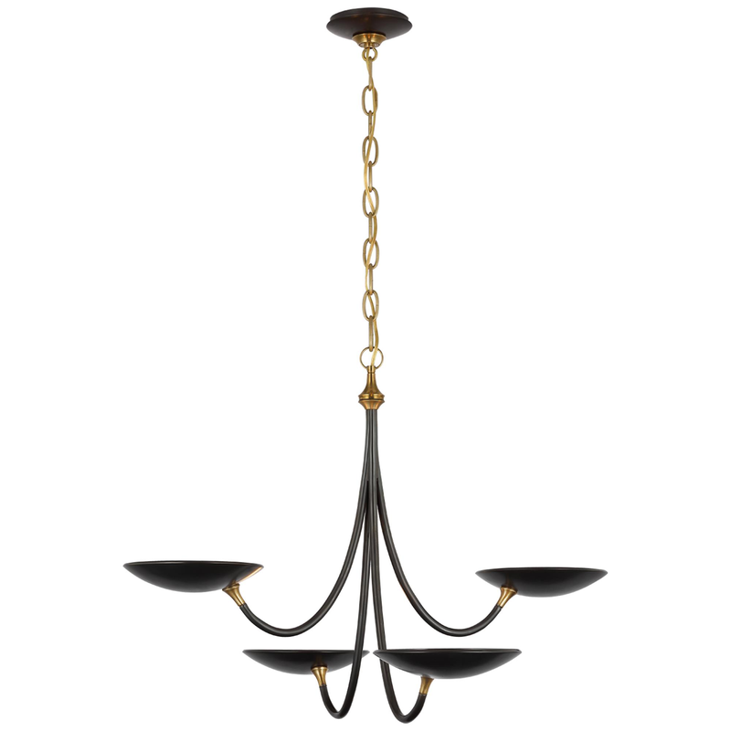 Thomas O'Brien Keira 29 Inch 4 Light LED Chandelier by Visual Comfort Signature Collection