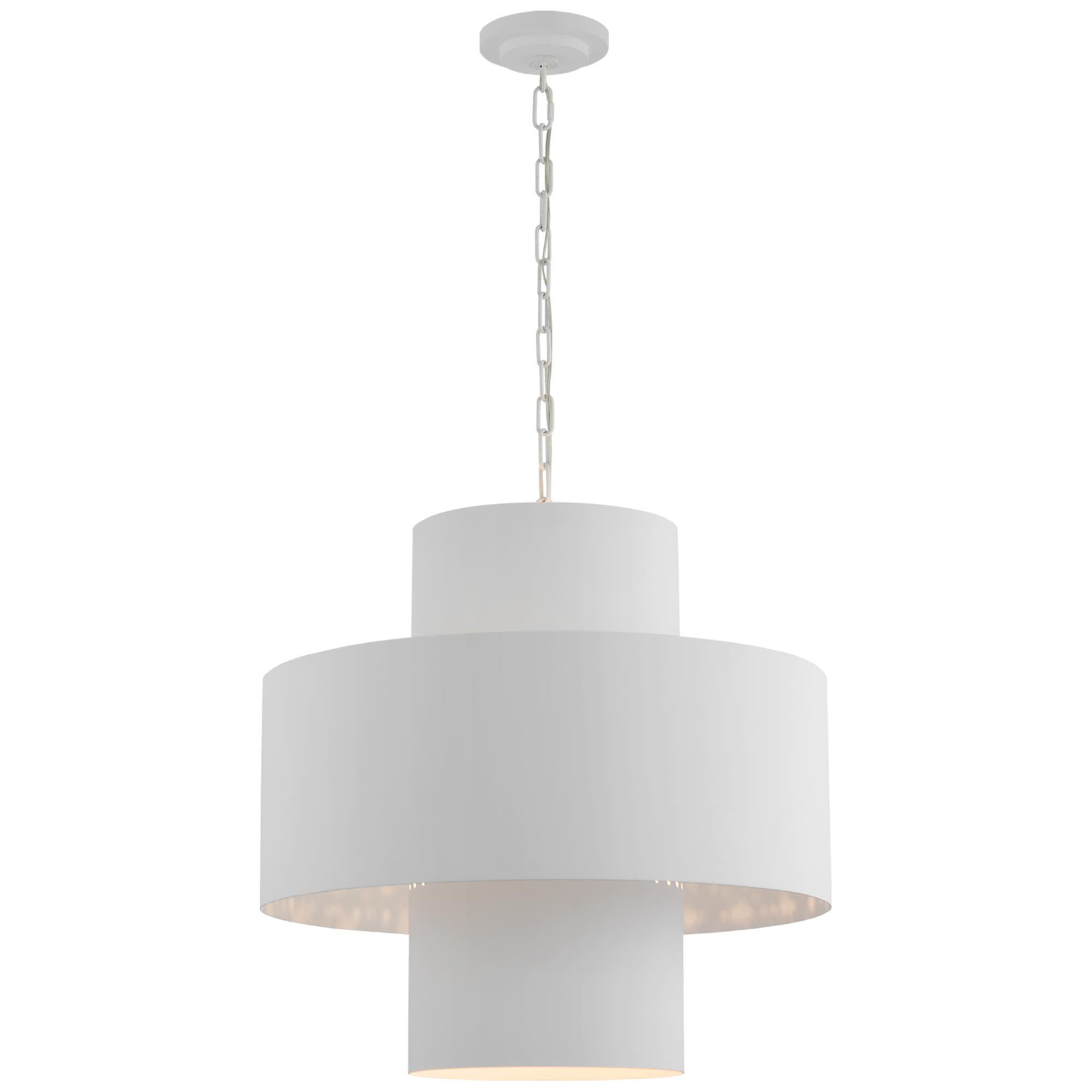 Shown in Plaster White finish