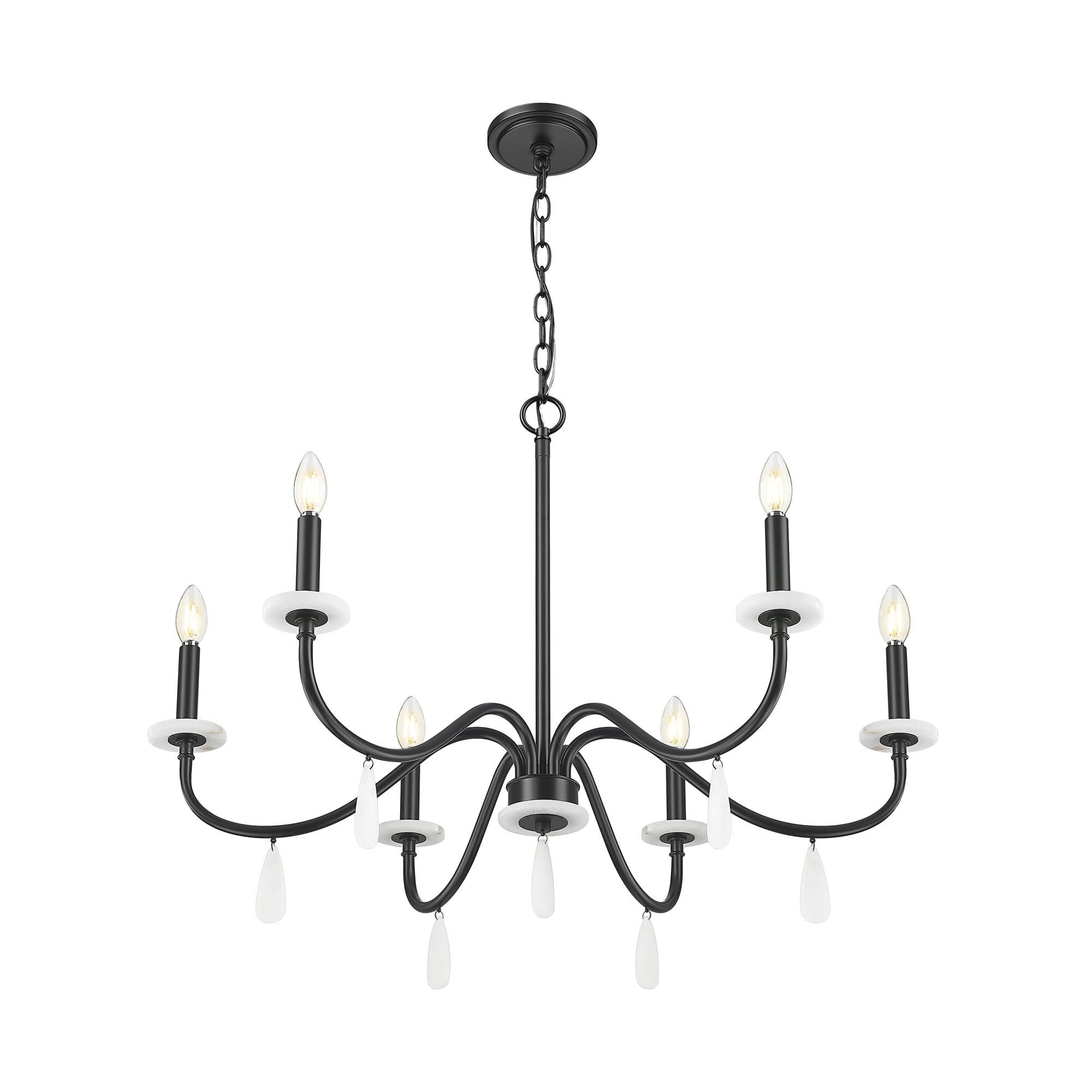 Toussant 32 Inch Chandelier by Z-lite