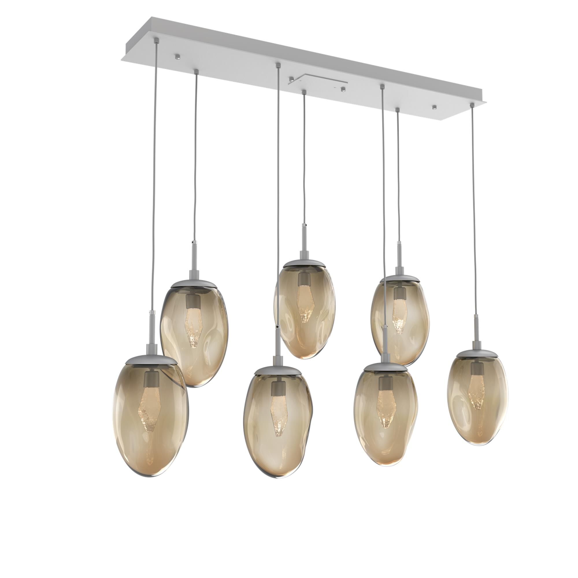 Shown in Classic Silver finish and Geo Inner And Bronze Outer glass