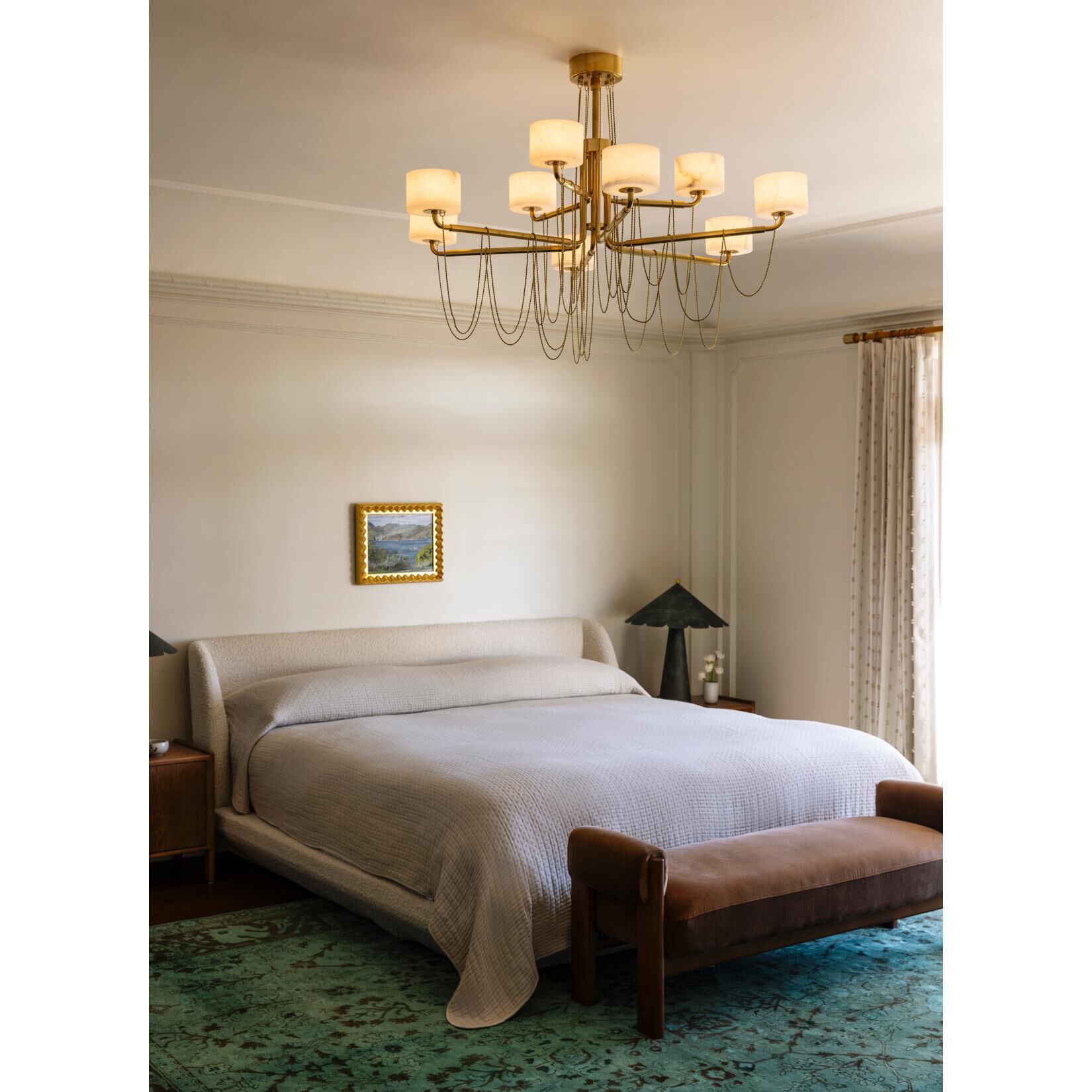 Frankfurt 24 Inch Semi Flush Mount by Corbett Lighting