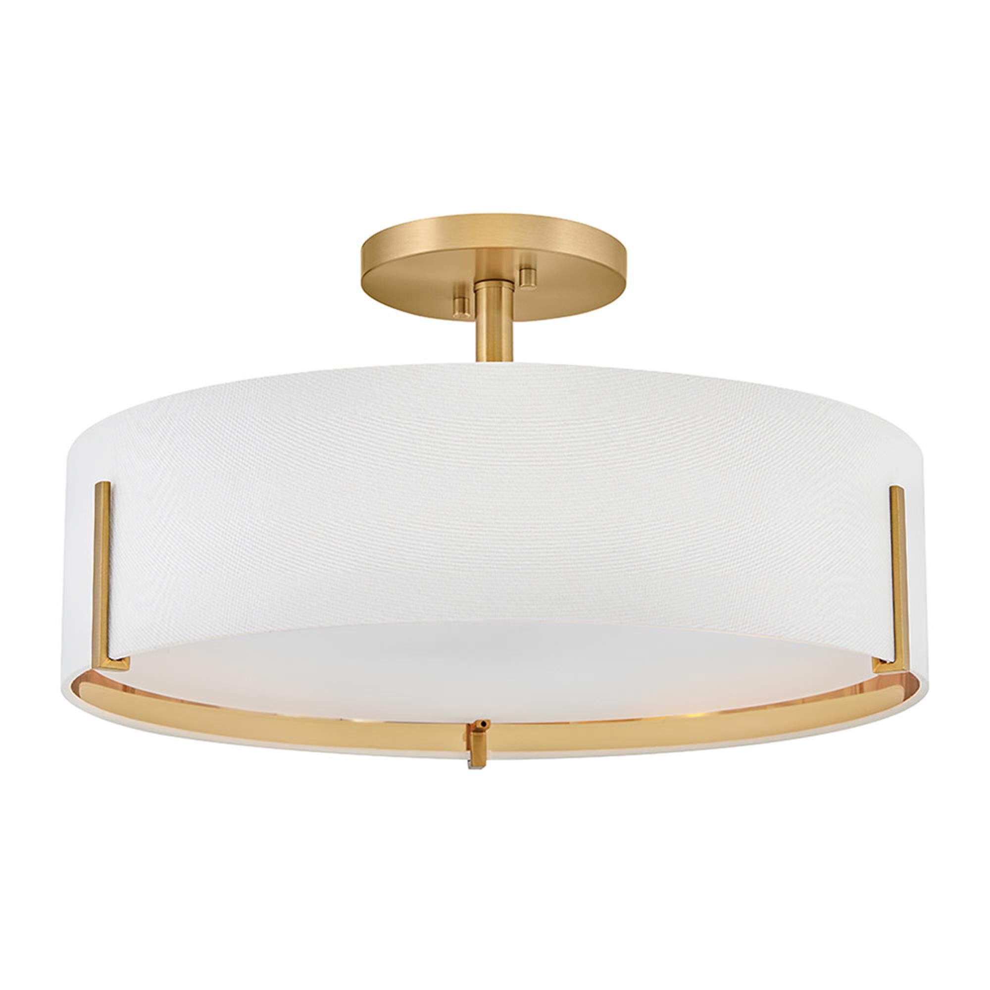 Halle 20 Inch 4 Light Semi Flush Mount,