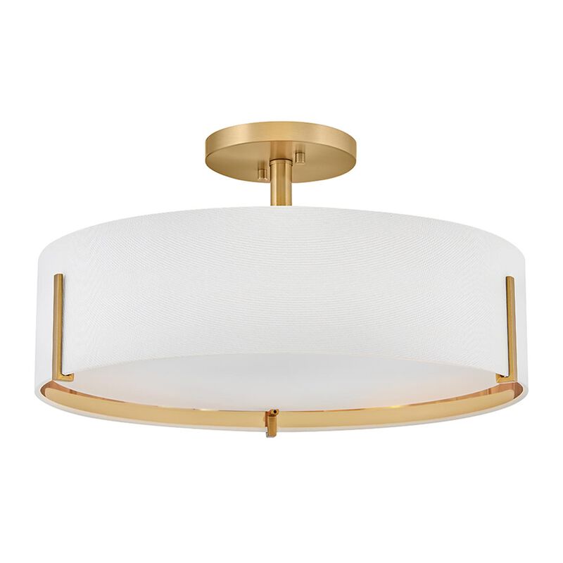 Halle 20 Inch 4 Light Semi Flush Mount by Hinkley