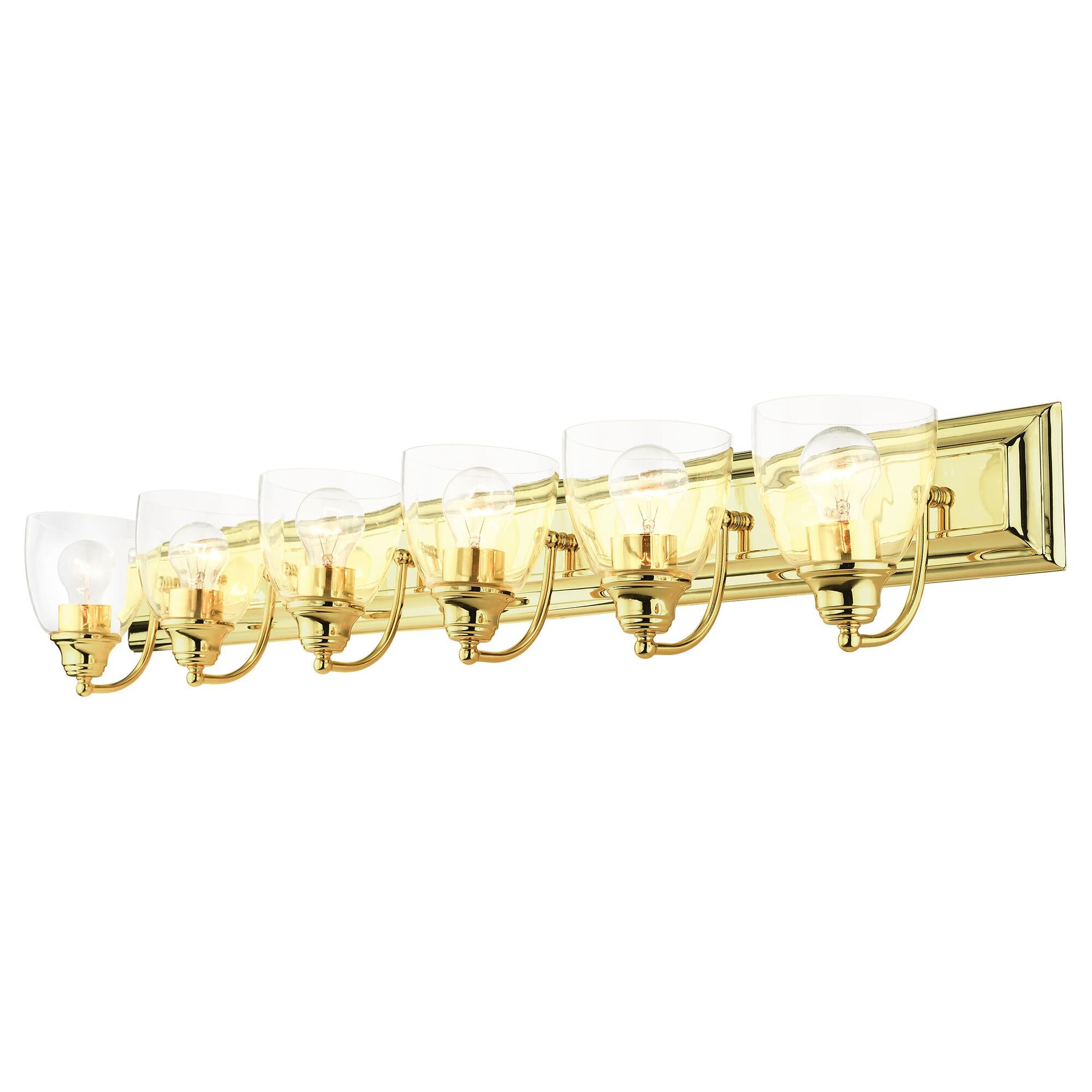 Birmingham 48 Inch 6 Light Bath Vanity Light by Livex Lighting