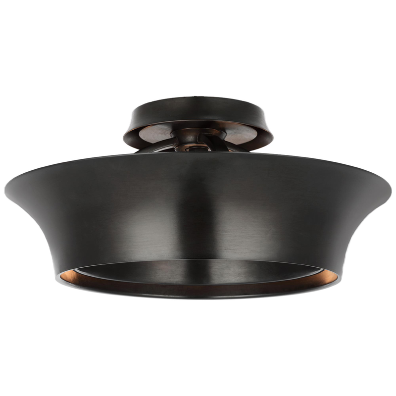 Thomas O'Brien Garland 15 Inch Semi Flush Mount by Visual Comfort Signature Collection