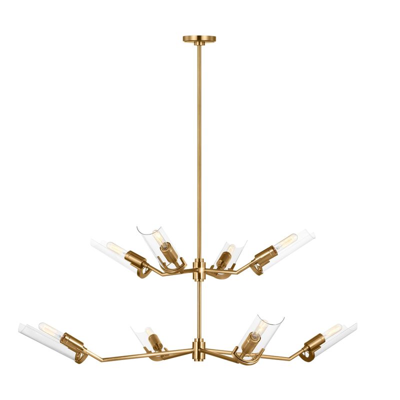 Thomas O'Brien Mezzo 54 Inch Chandelier by Visual Comfort Studio