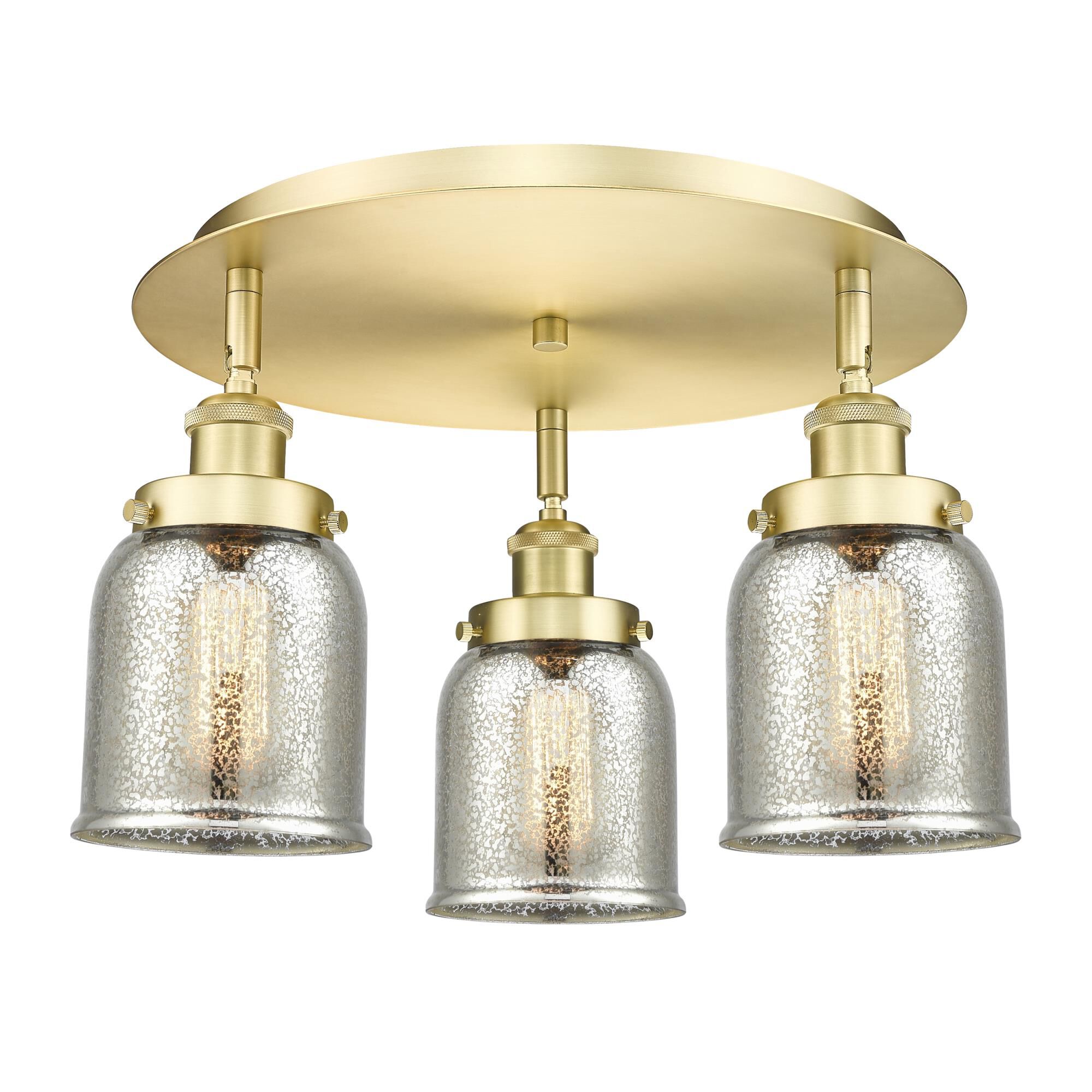 Shown in Satin Gold finish and Silver Plated Mercury glass