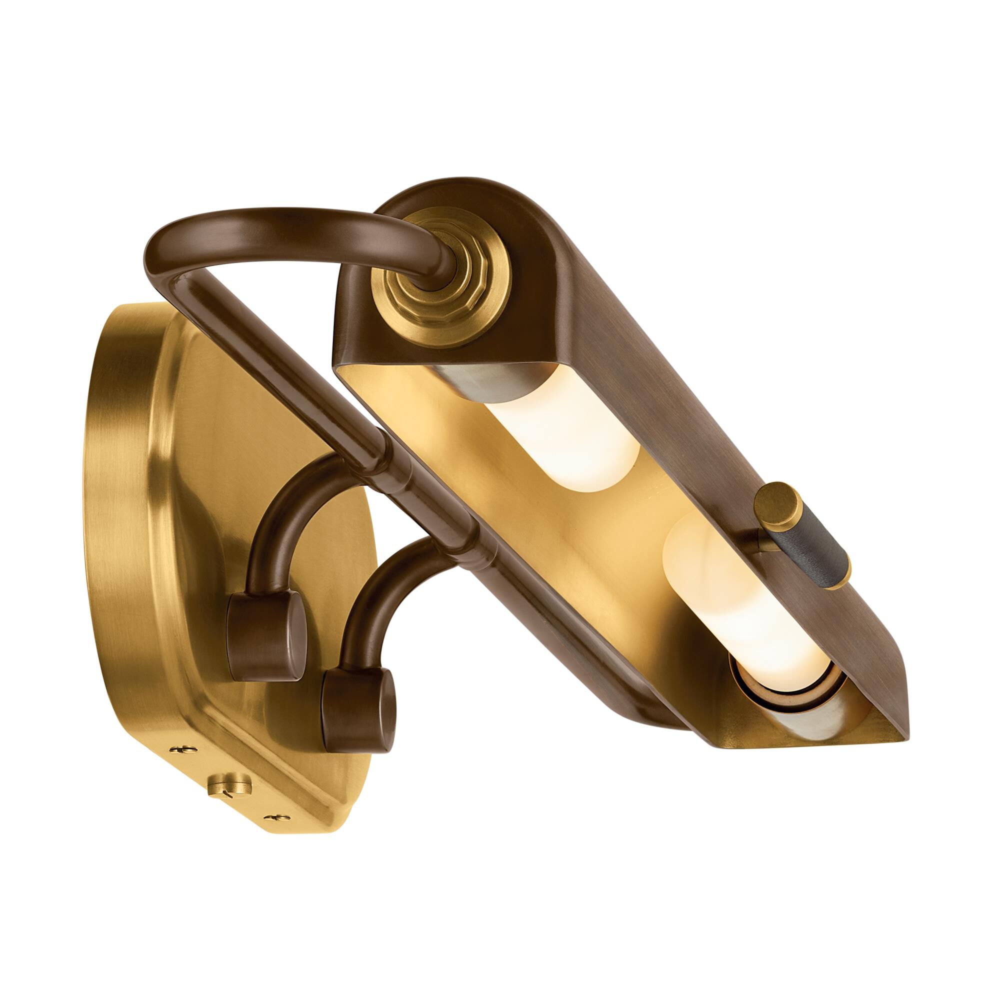 Shown in Lacquered Bronze finish and Metal shade