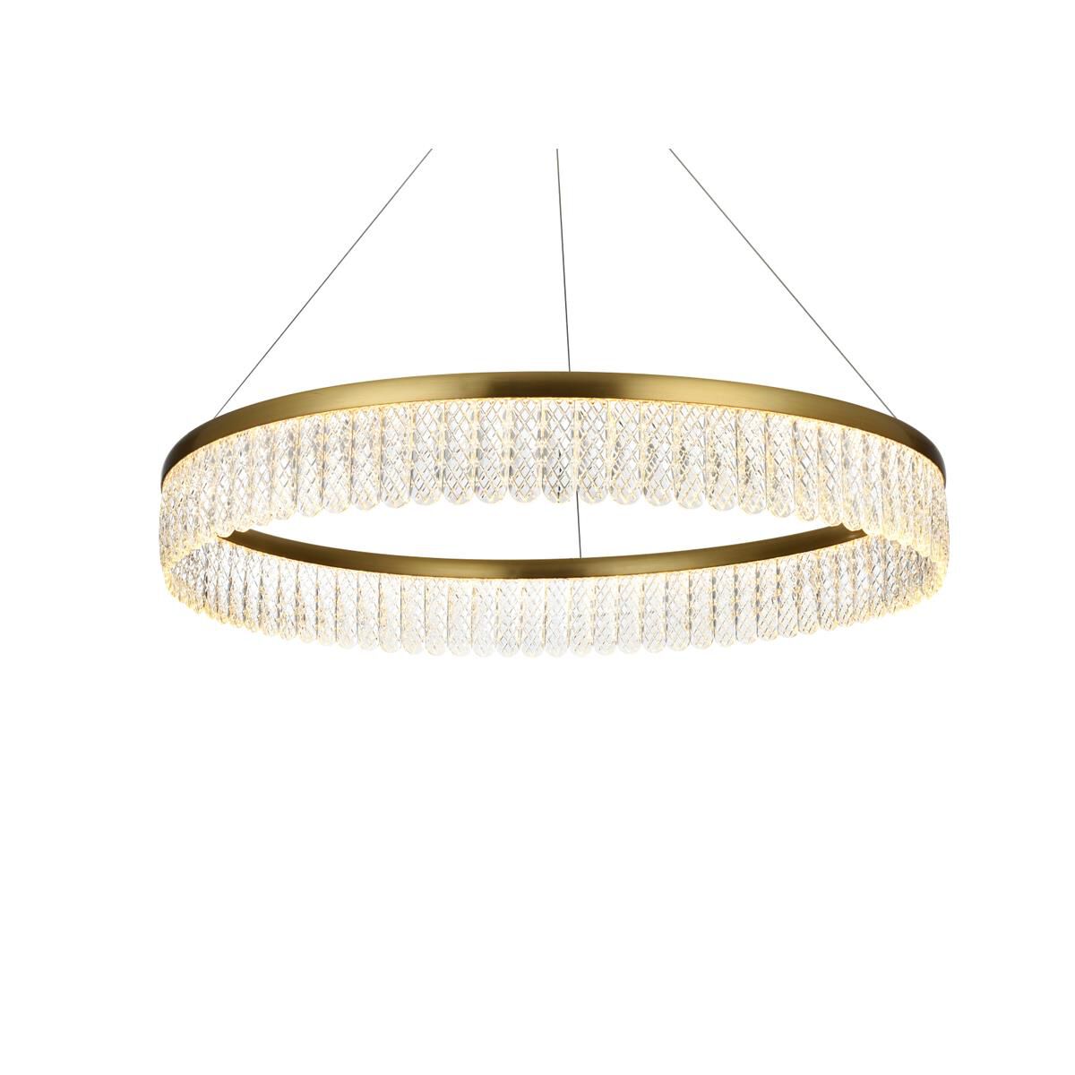 Rune 32 Inch Chandelier by Elegant Lighting