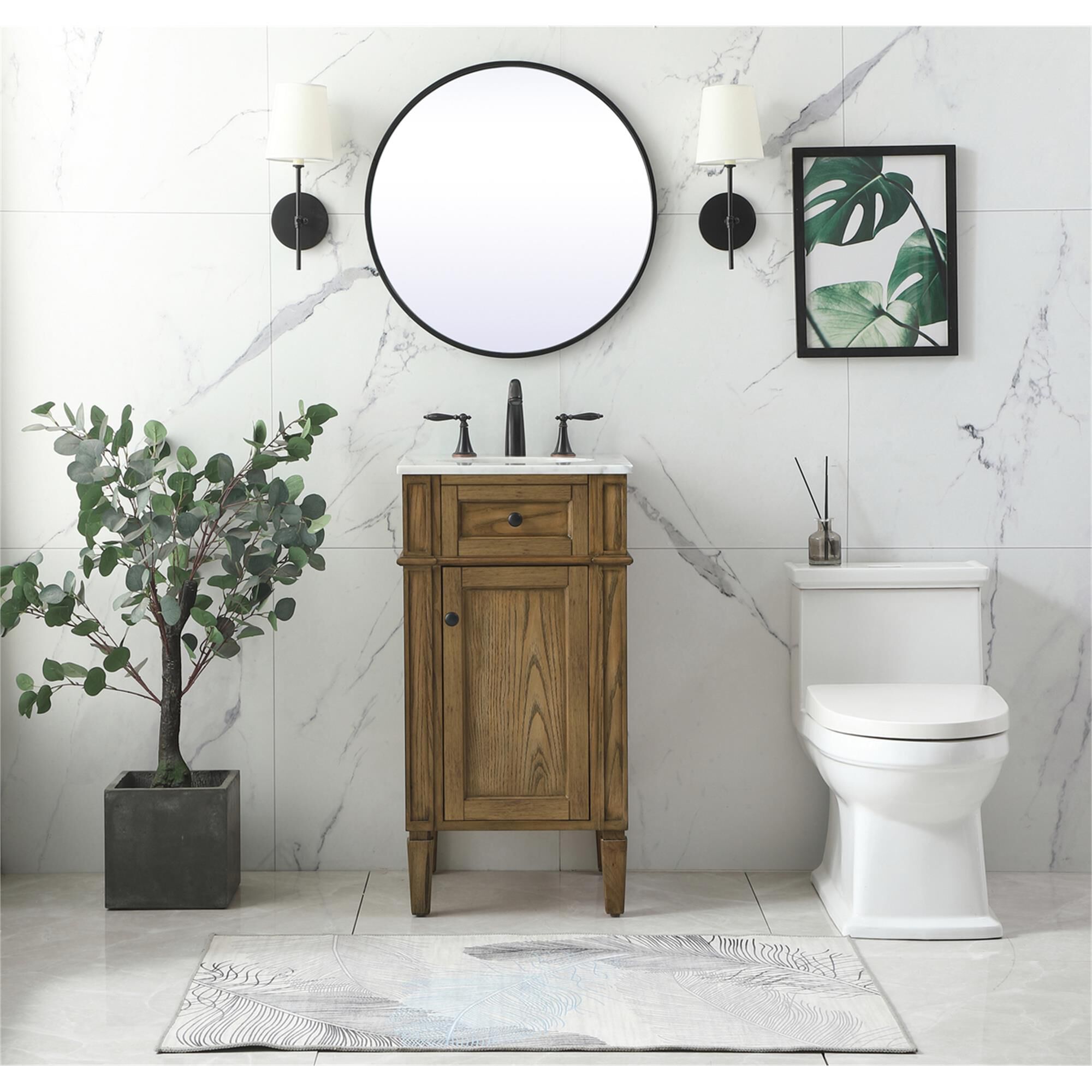 Shown in Driftwood finish