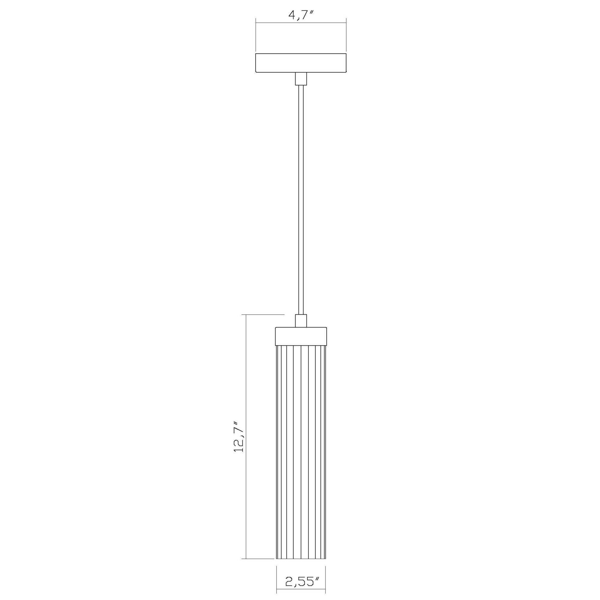 Z-Lite Beau 4 Inch Mini Pendant