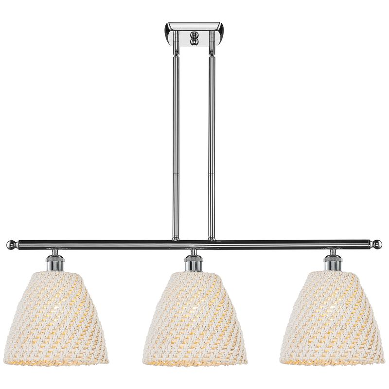 Bruno Marashlian Bristol Natural 36 Inch Linear Suspension Light by Innovations Lighting