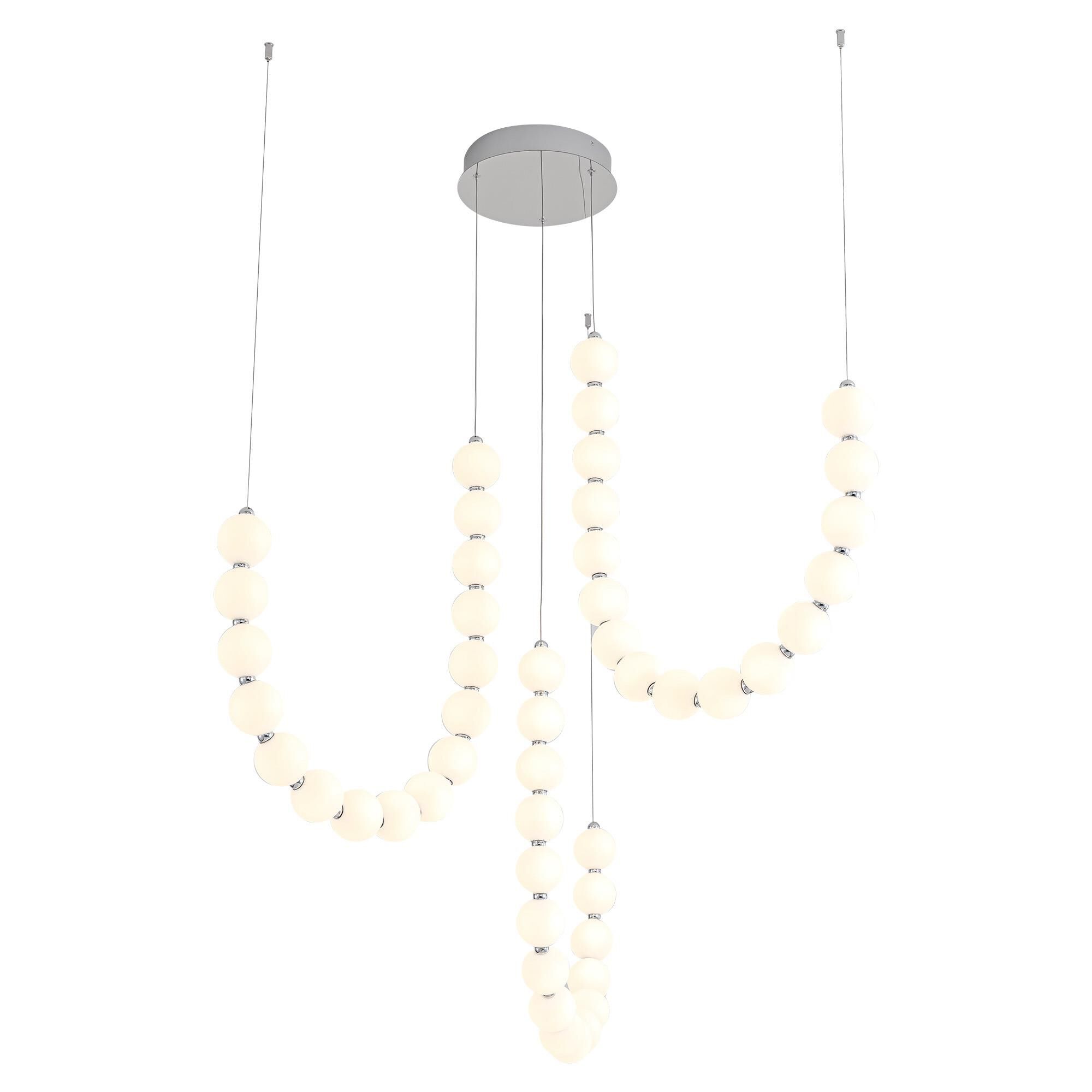 Ryan Pauly Akoya 11 Inch Multi Light Pendant by Alora Lighting