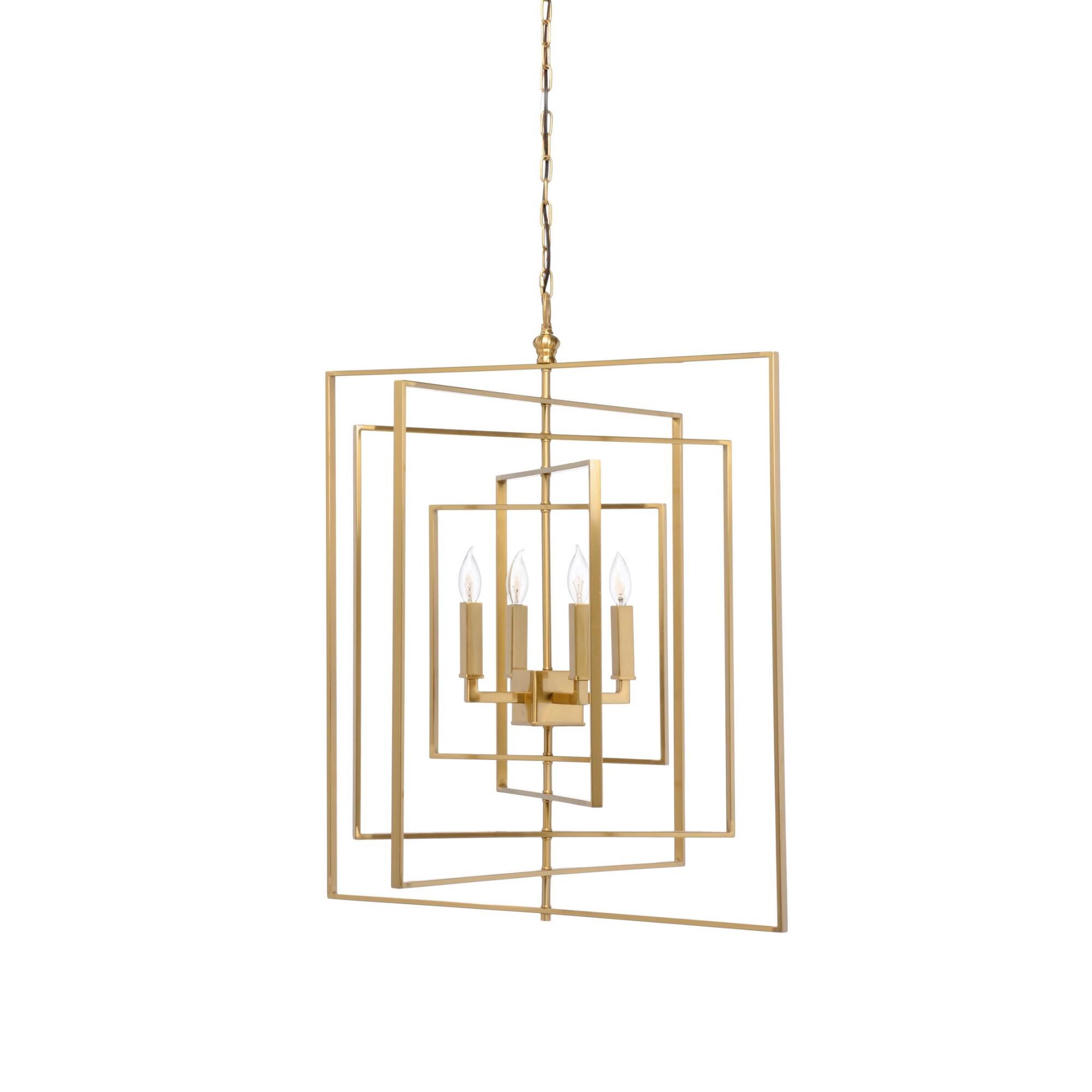 Cube 30 Inch Cage Pendant,