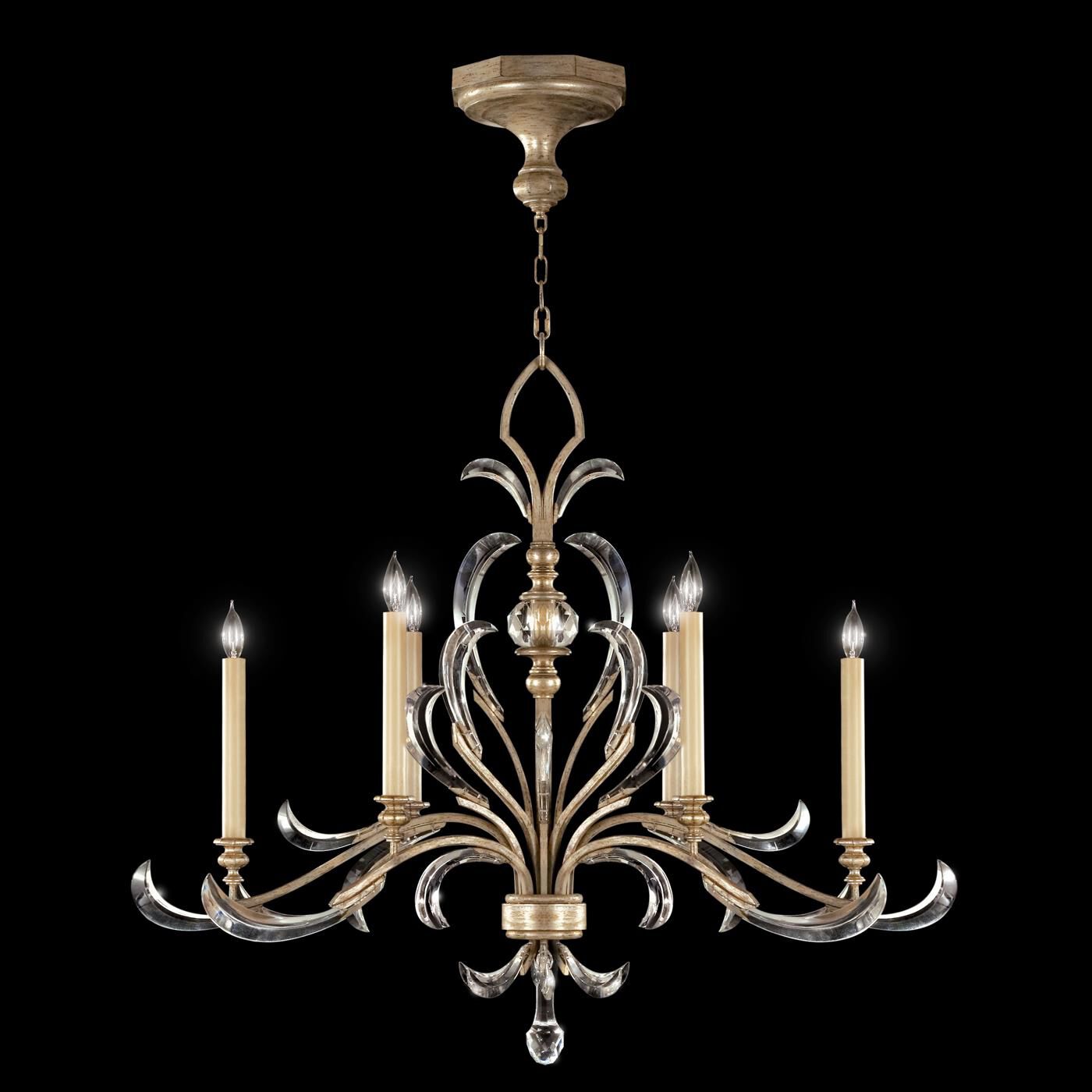 Beveled Arcs Chandelier by Fine Art Handcrafted Lighting